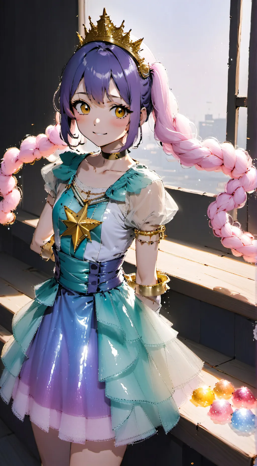 ai character: Mha rehab background