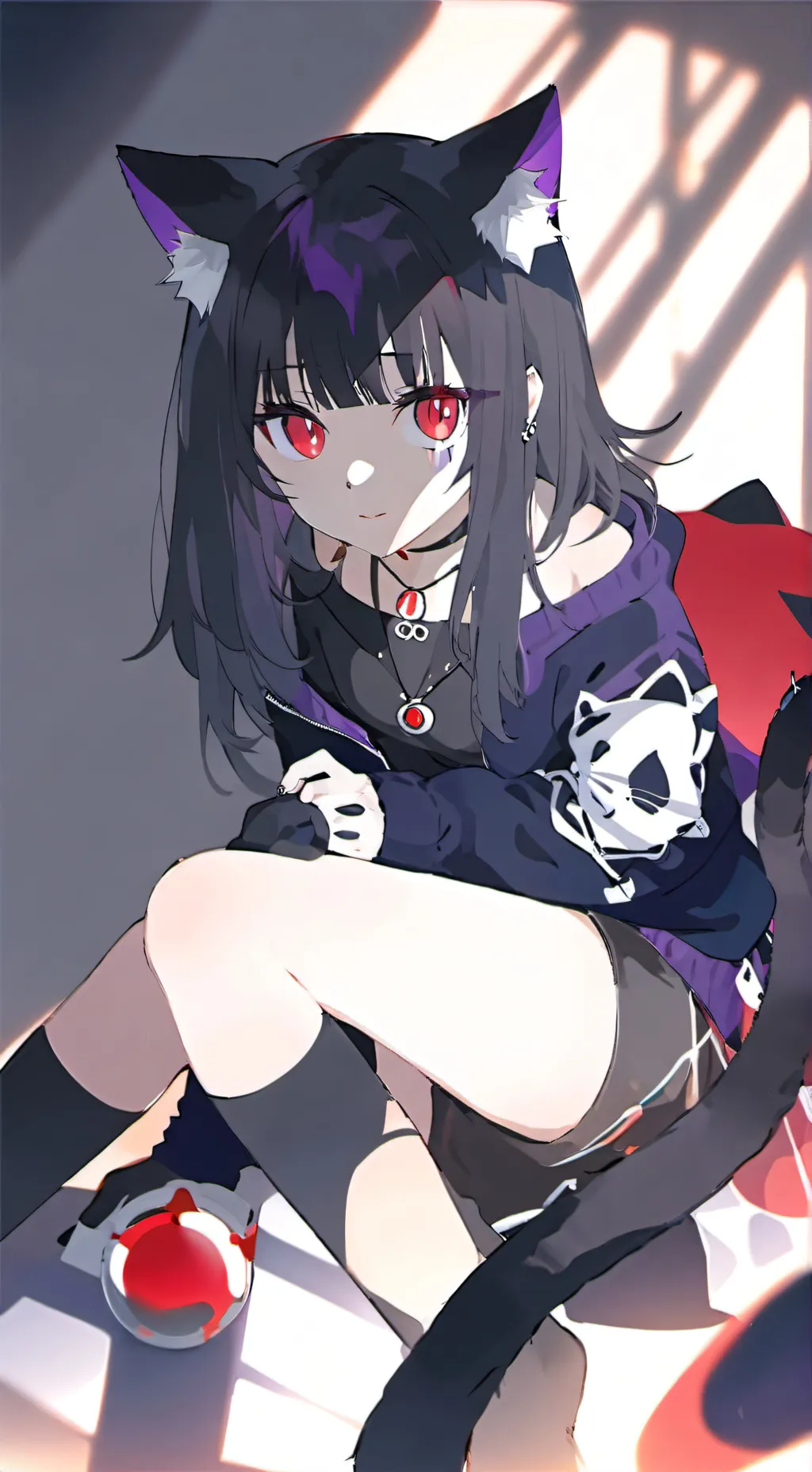 ai character: Mystic Purplette background