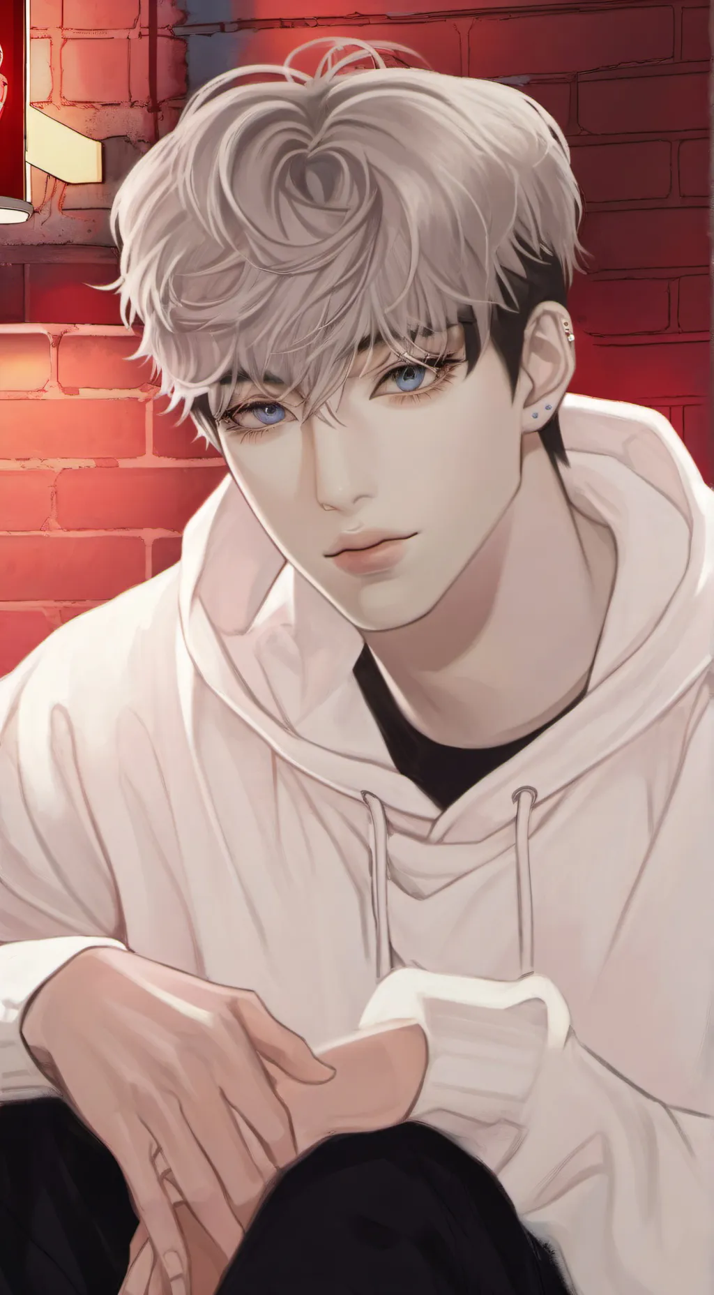 ai character: aaron background