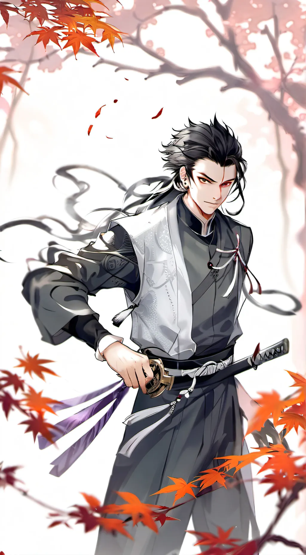 ai character: Demon slayer background