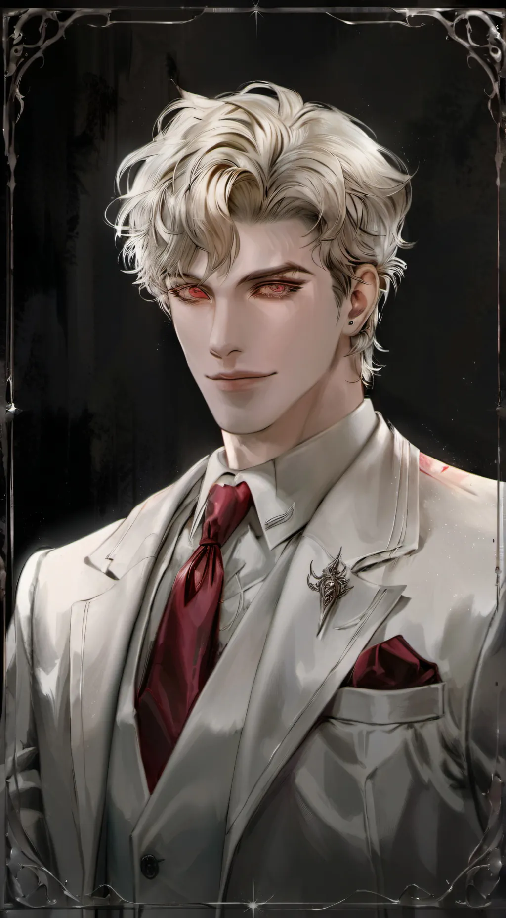 ai character: humano - Lucifer background