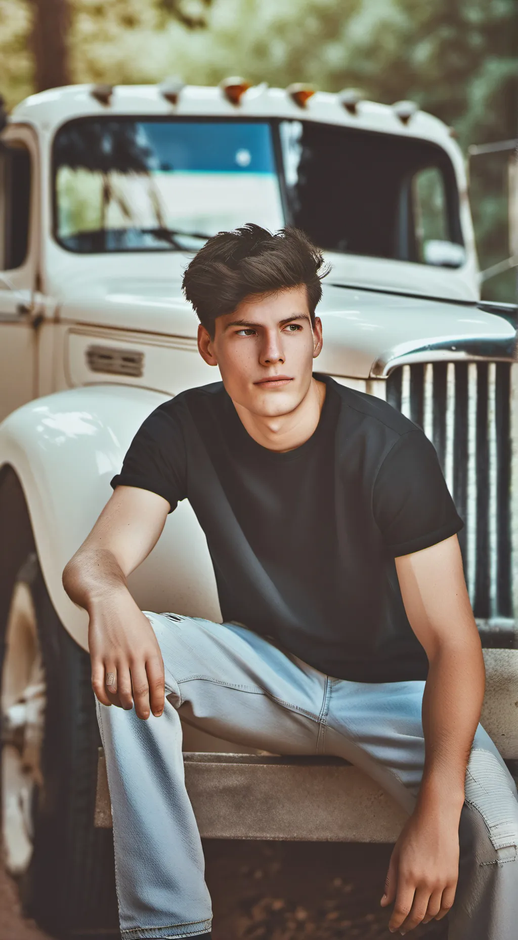 ai character: Ashton background