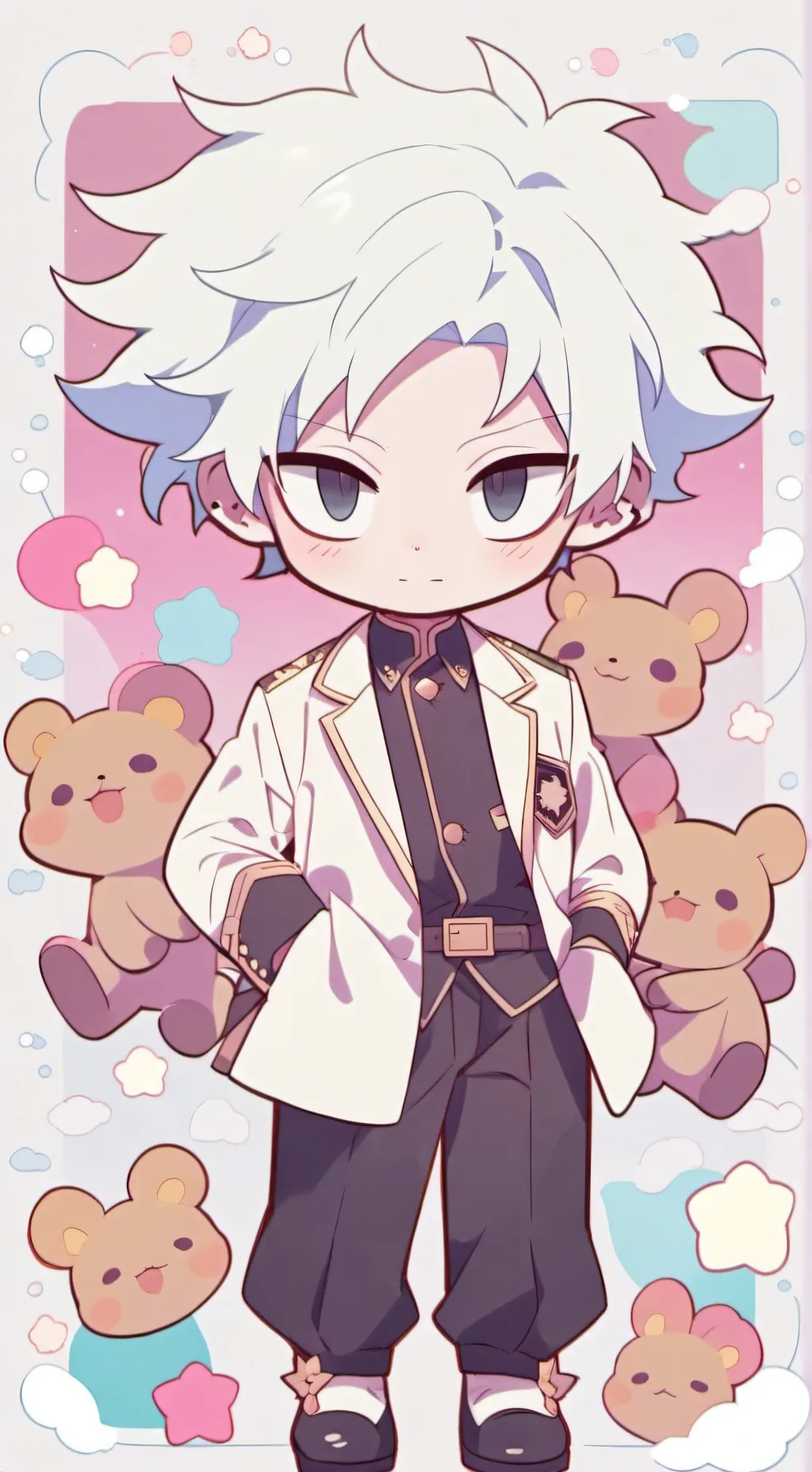 ai character: MHA FINAL WAR! background