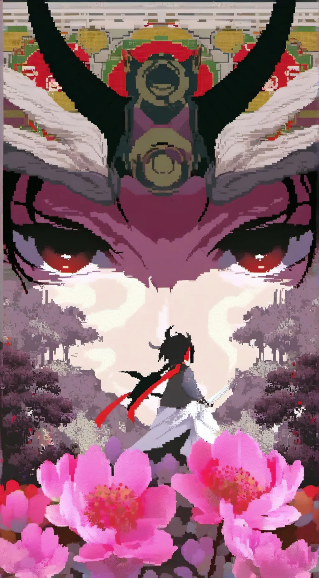 ai character: Hashiras background