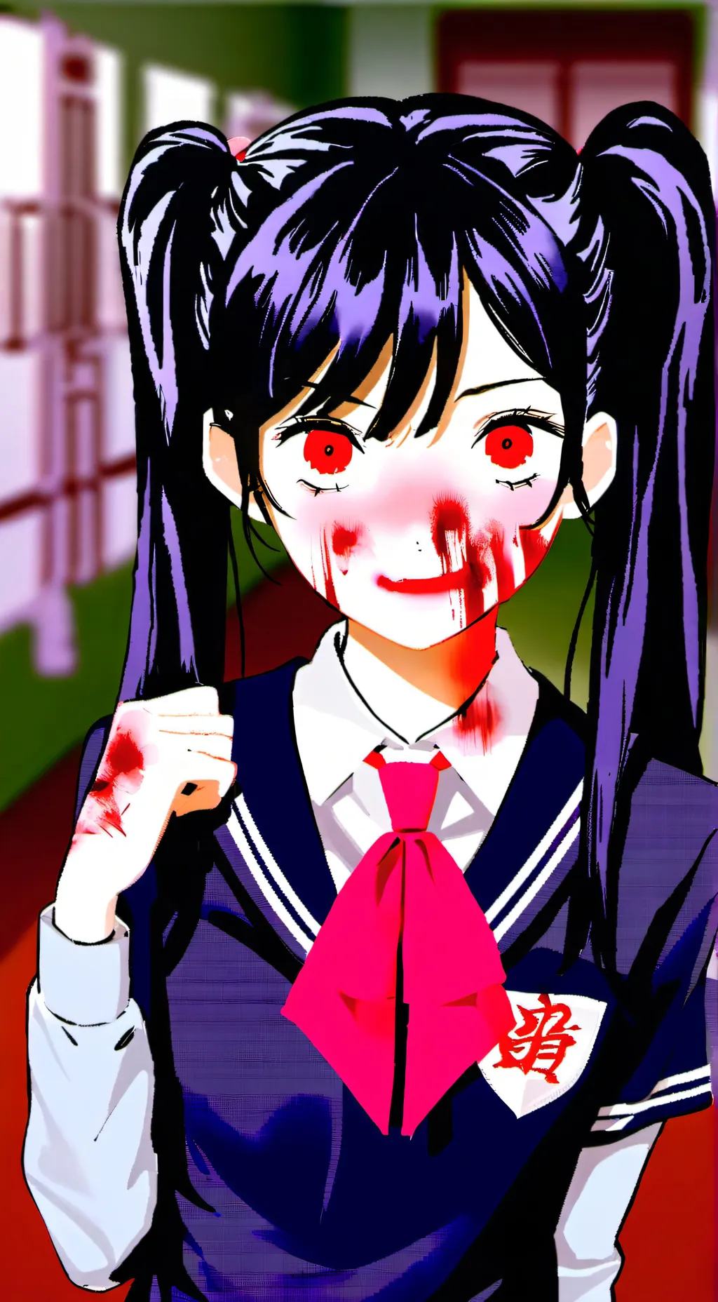 ai character: yandere simulator background