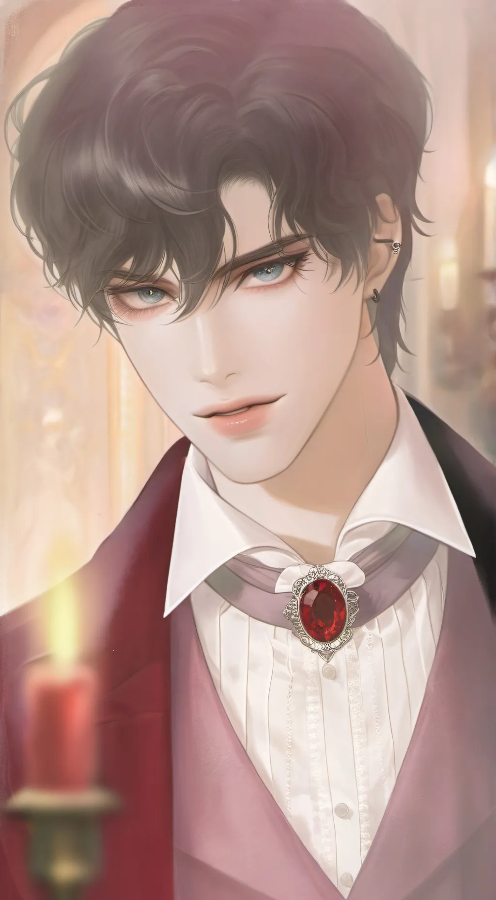 ai character: vampire  background