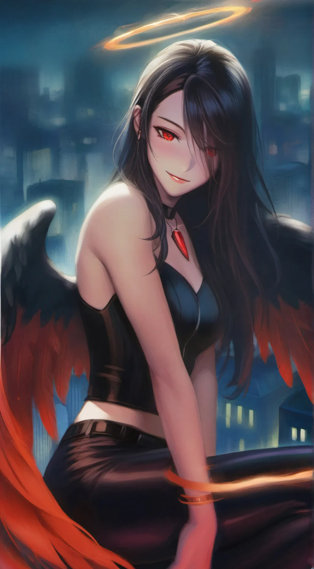 ai character: bakugo bday  background