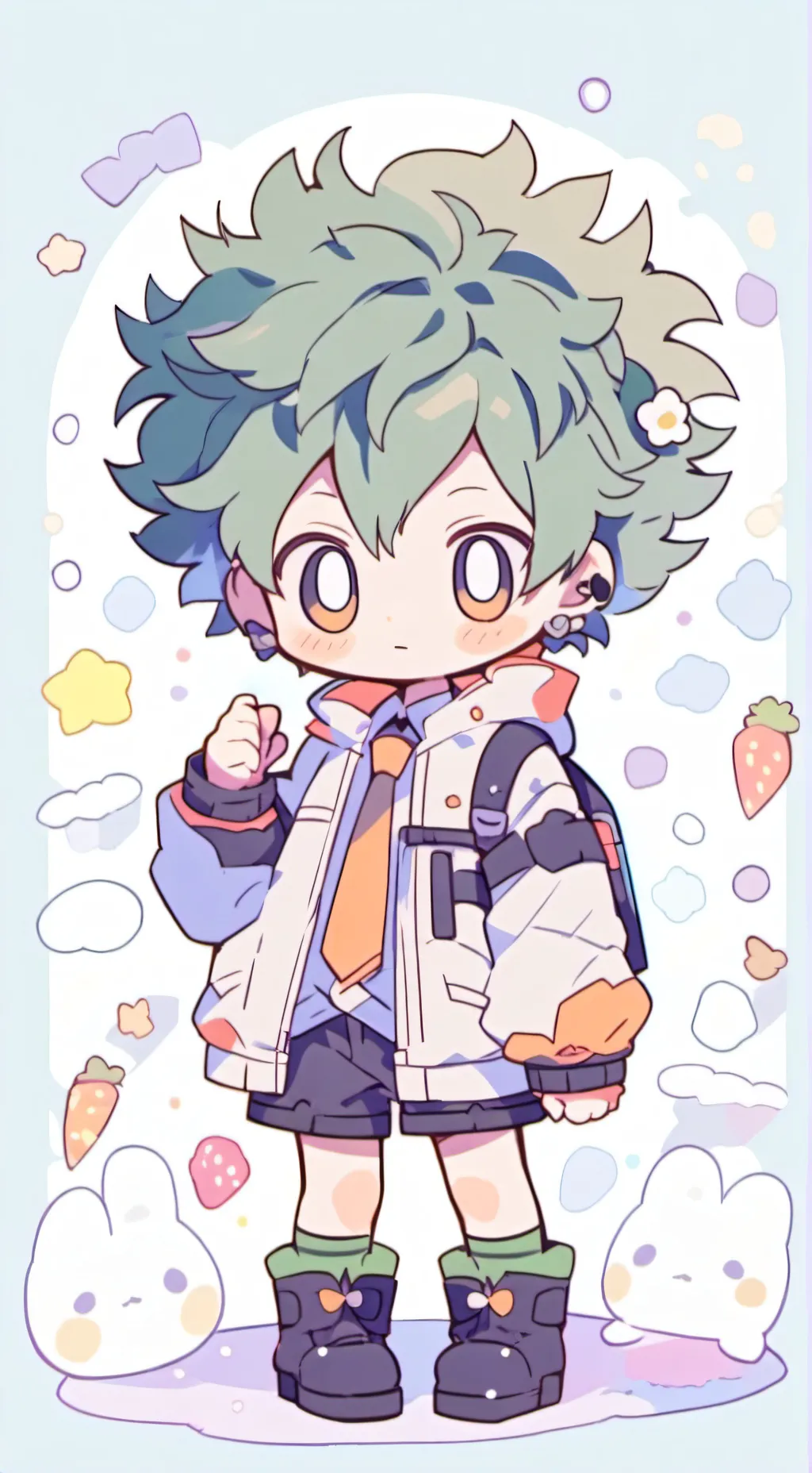 ai character: ×Mha× but... background