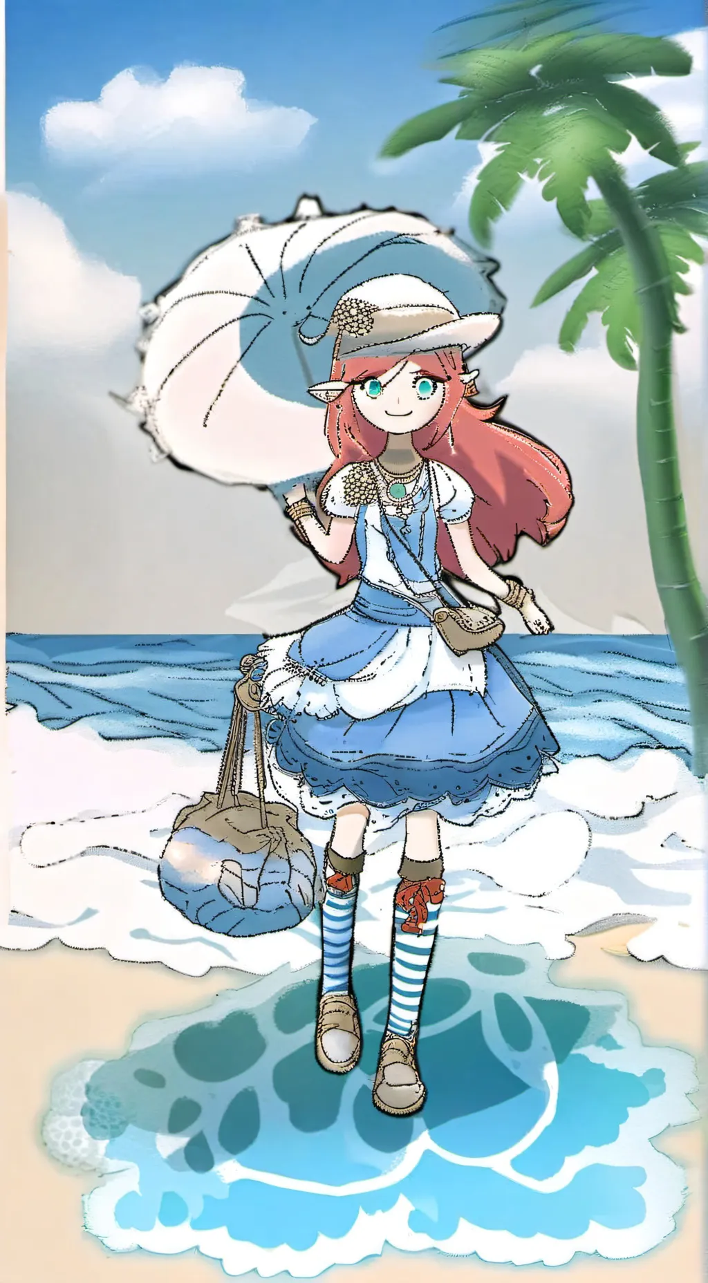 ai character: te amo 😍 rojo background