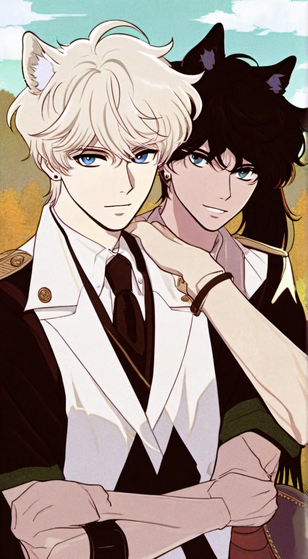 ai character: {~ the hybrids ~} background