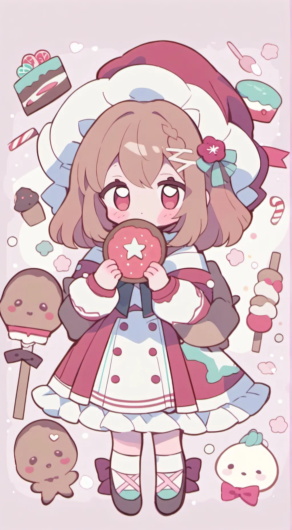 ai character: COOKIE RUN KINGDOM background