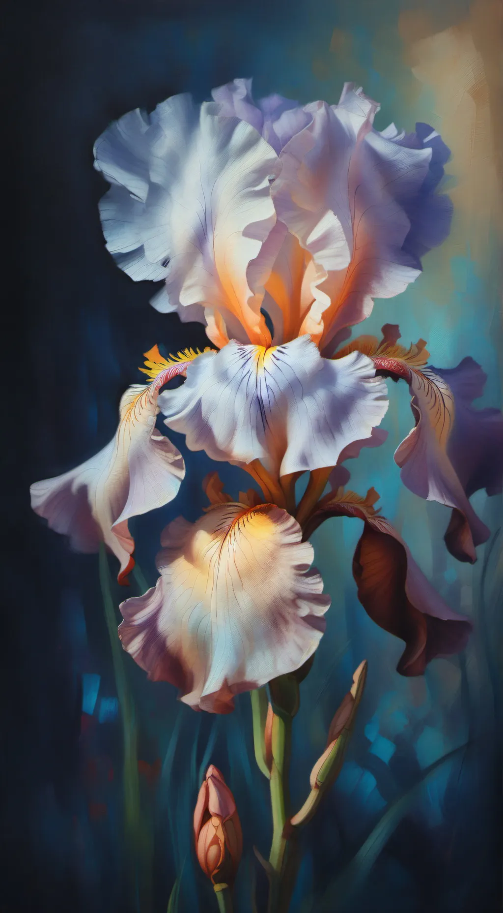 ai character: Iris! background