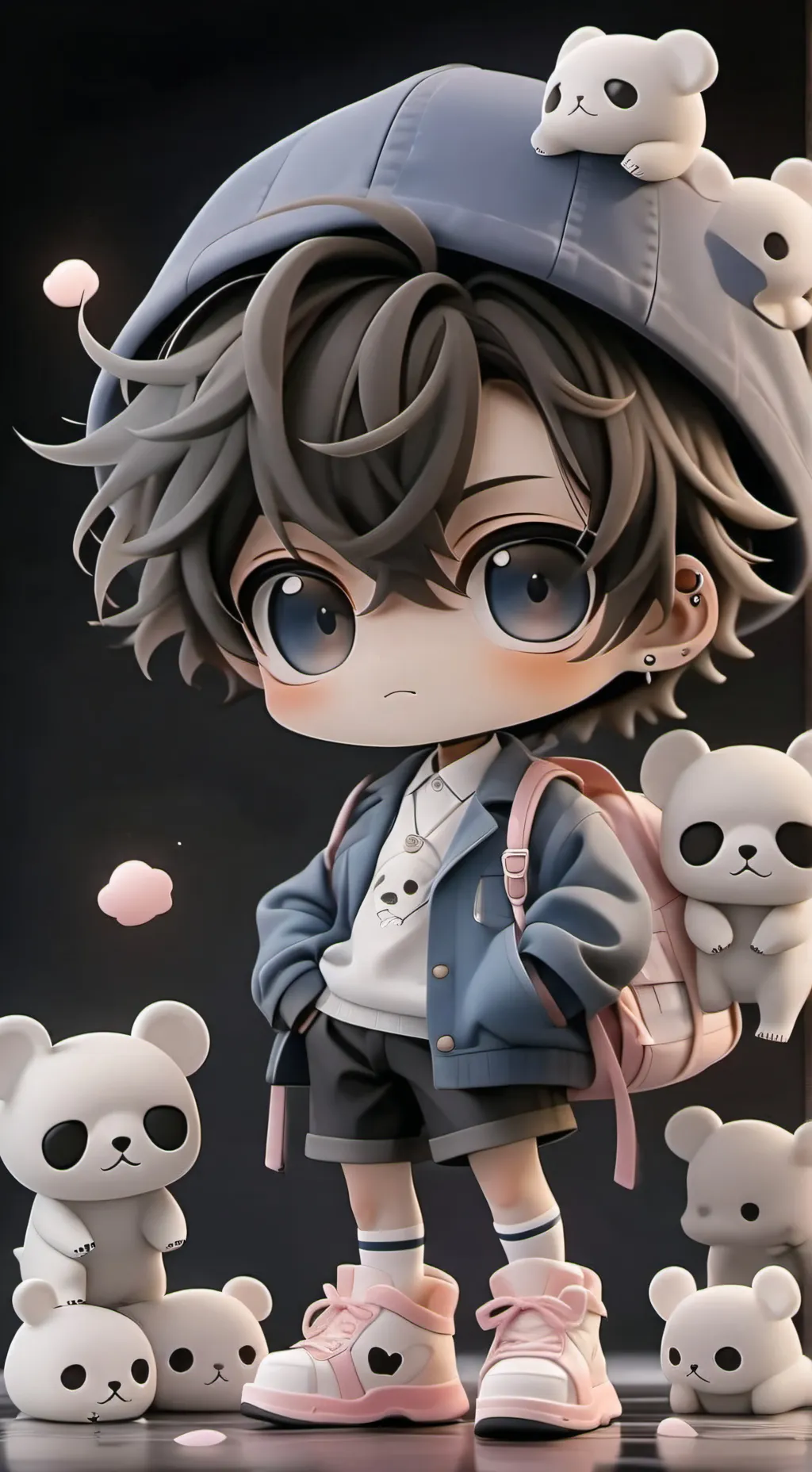 ai character: SANS background