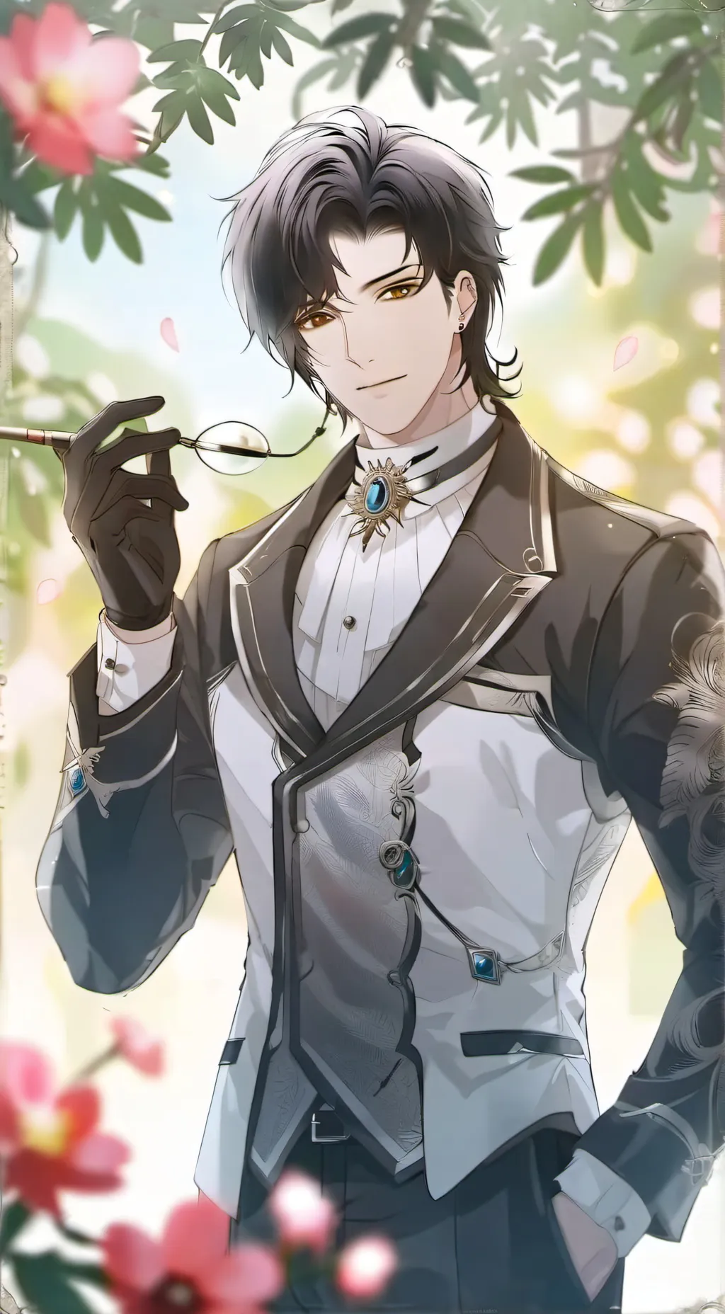 ai character: {Li~yeon} background