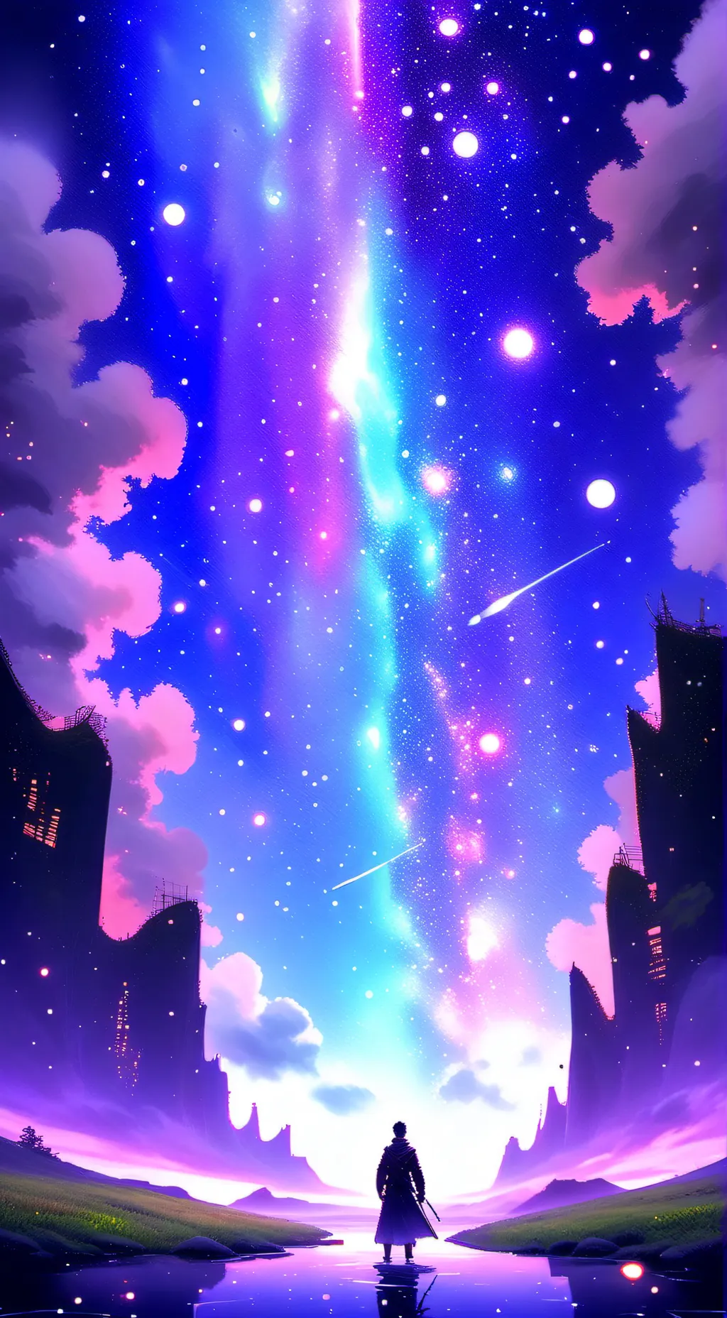 ai character: Emotional baby  background