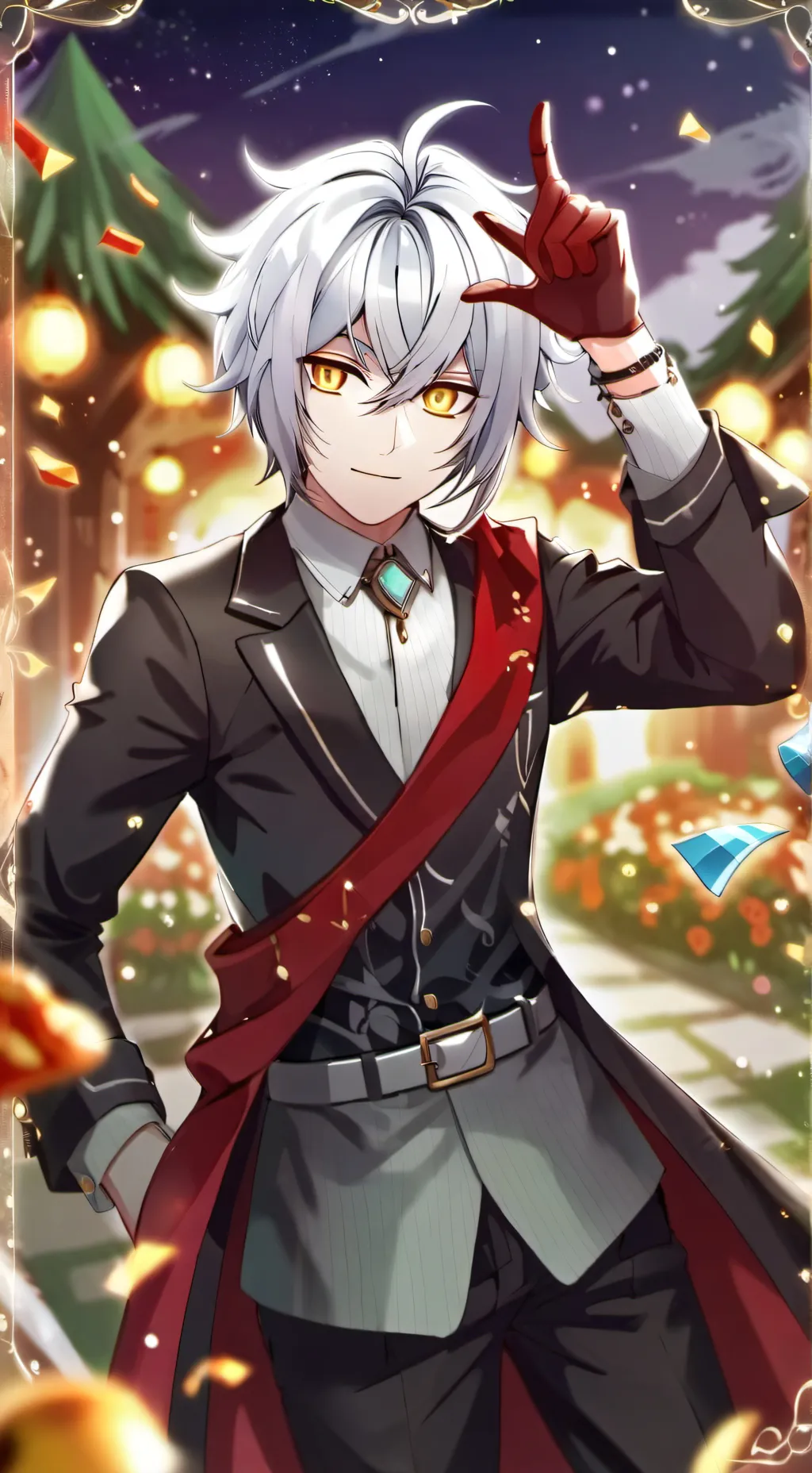 ai character: enemies to lovers background