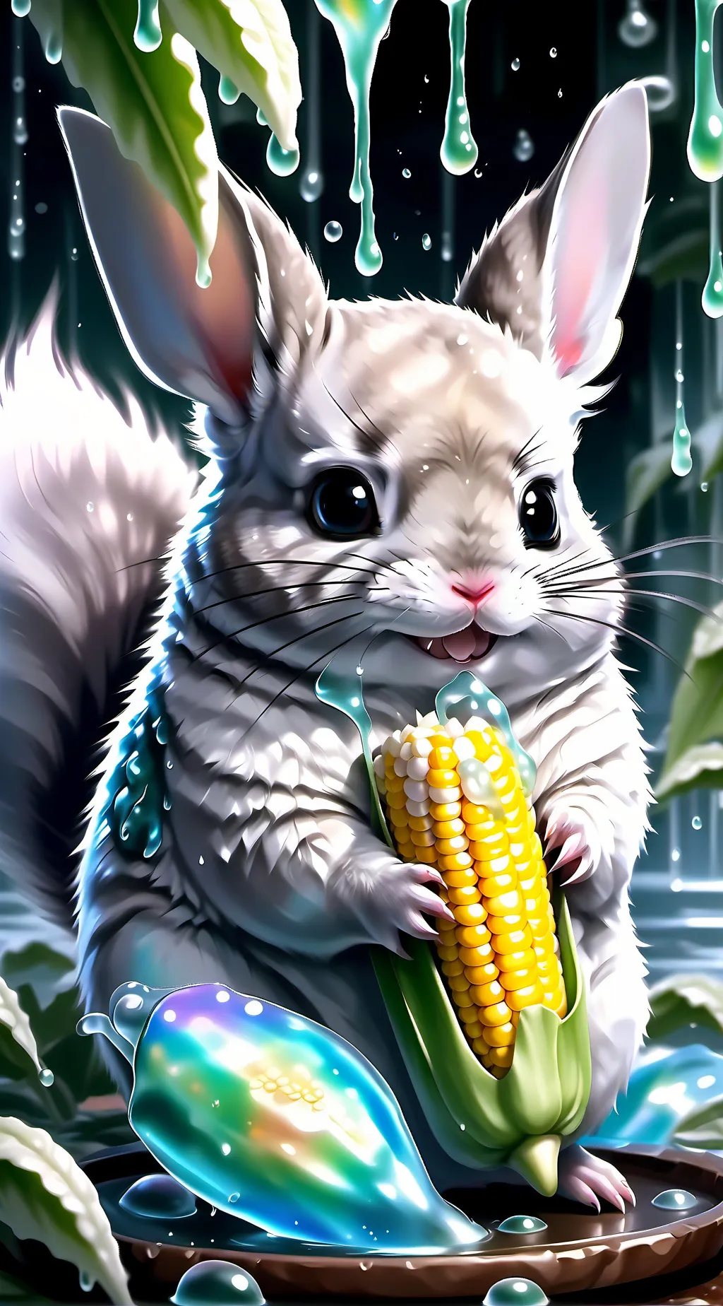 ai character: Mushroom background