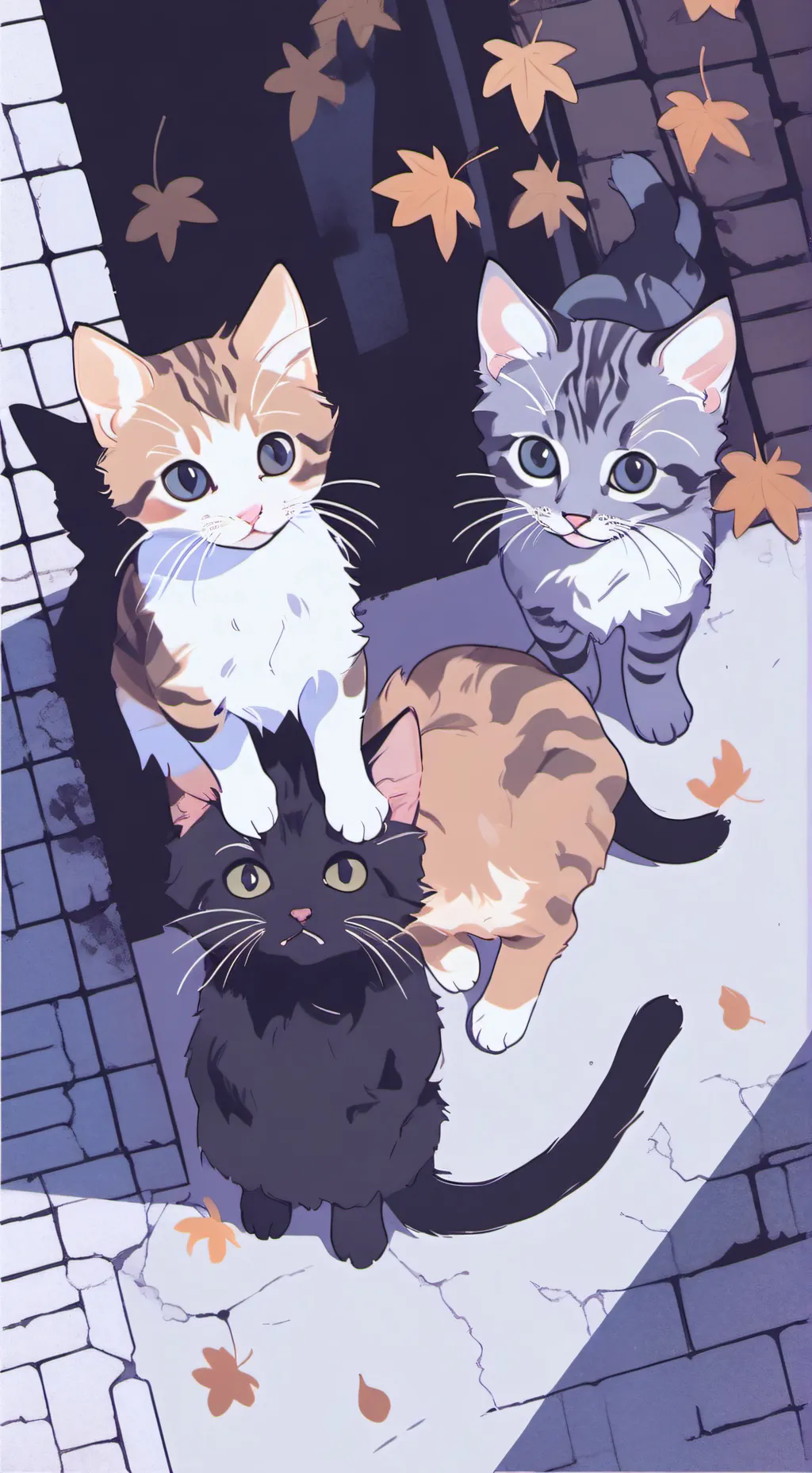 ai character: stolen Kittens background