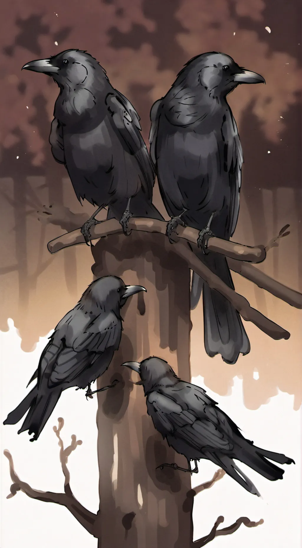 ai character: Nevermore Return background