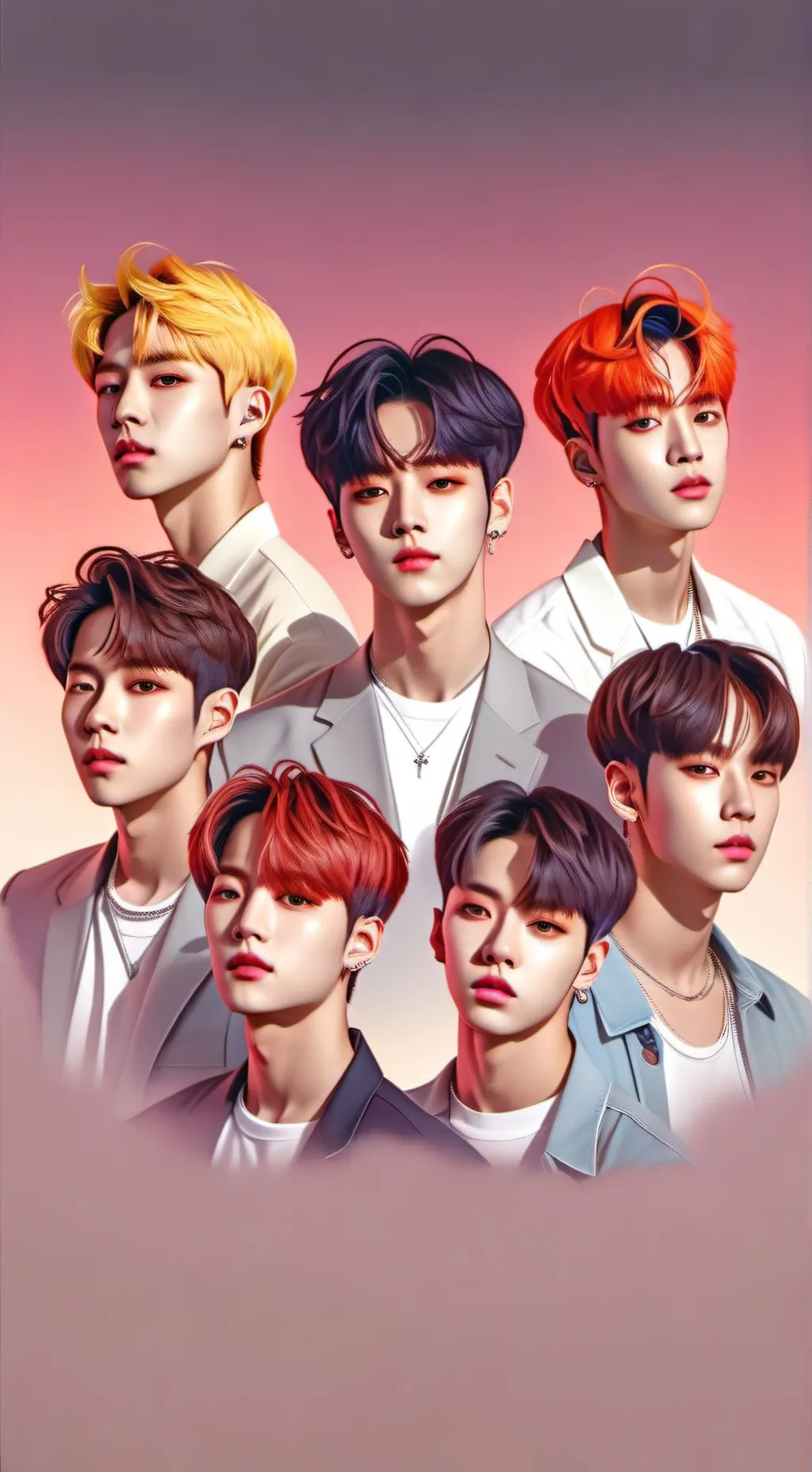 ai character: ENHYPEN vampires background