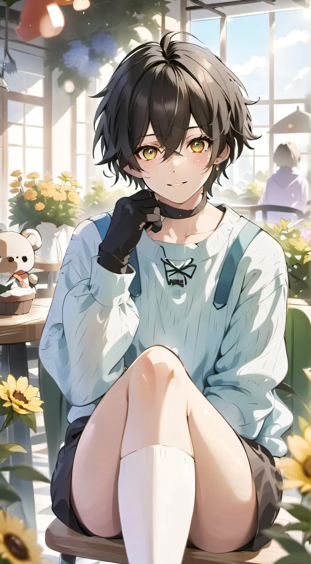 ai character: Kai background