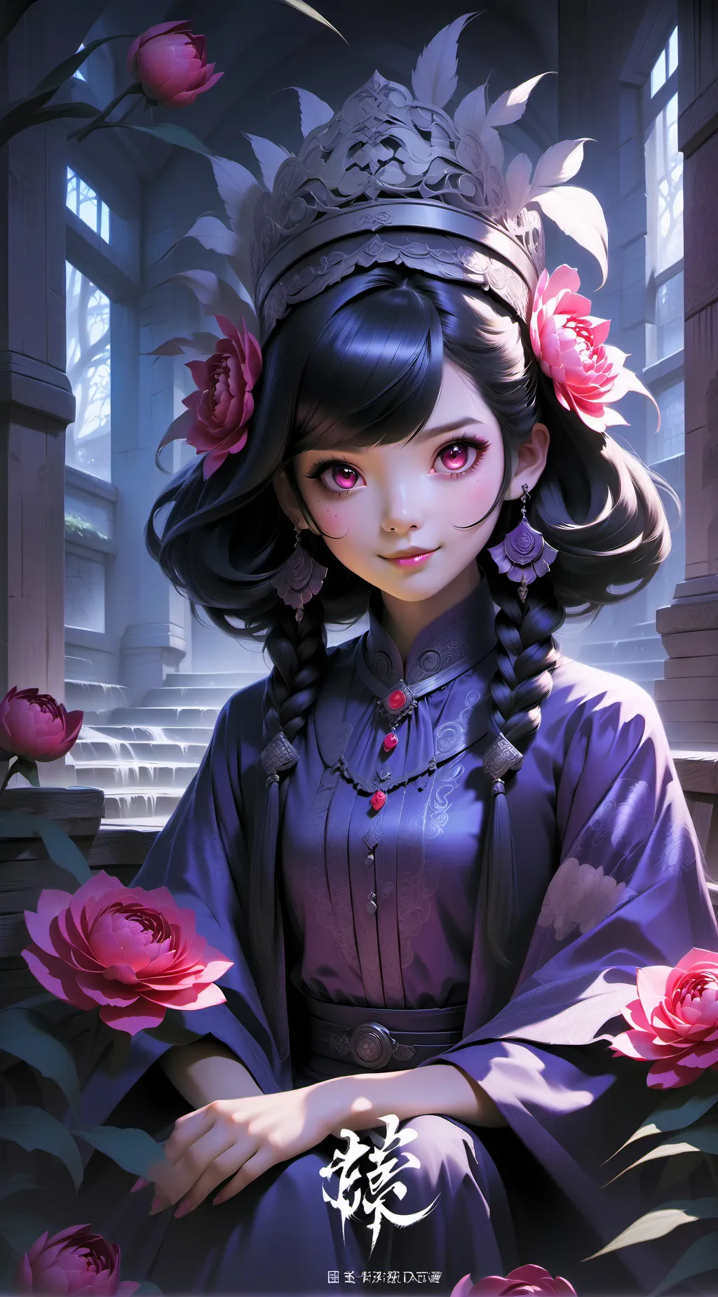 ai character: Life update  background