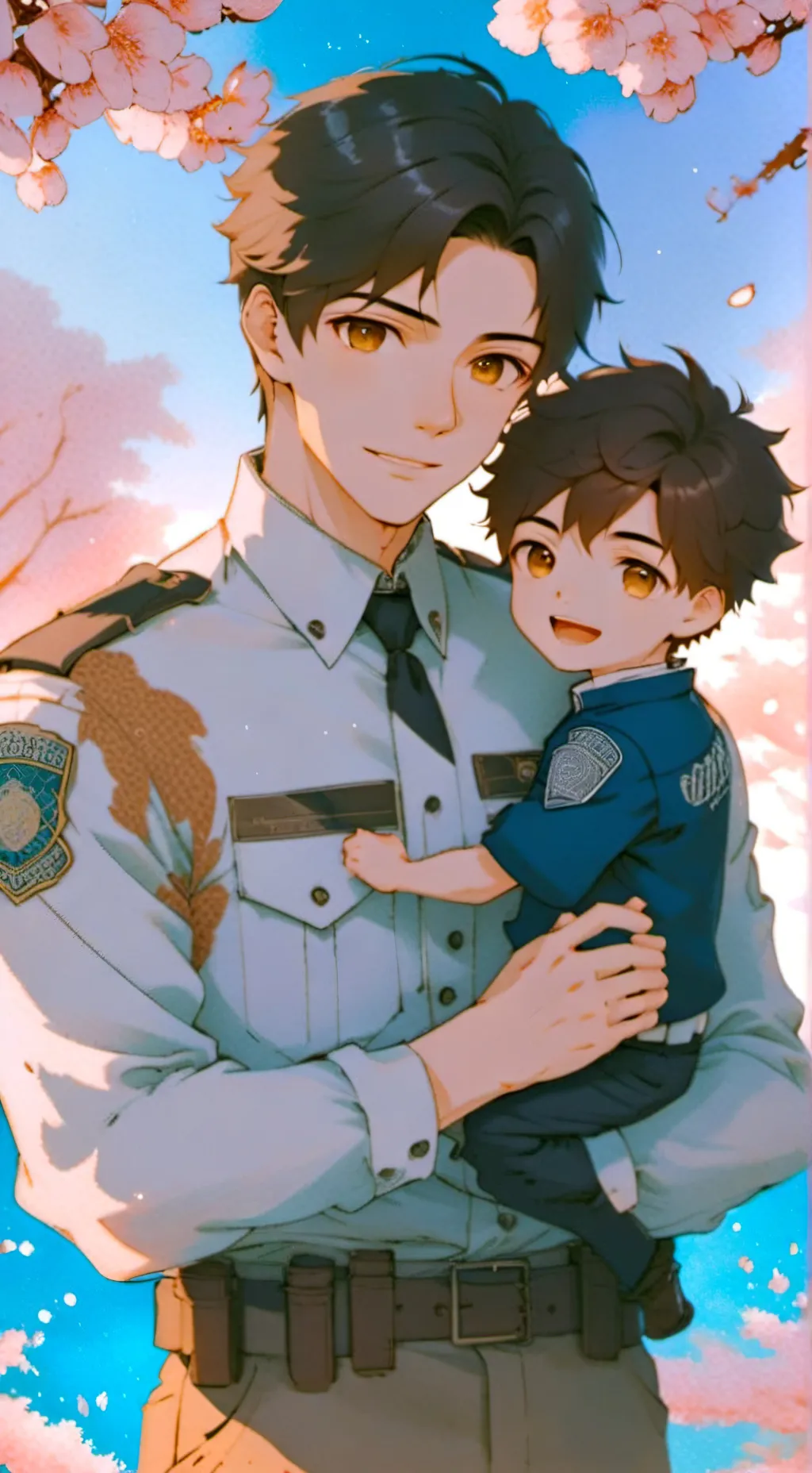 ai character: Hyung background