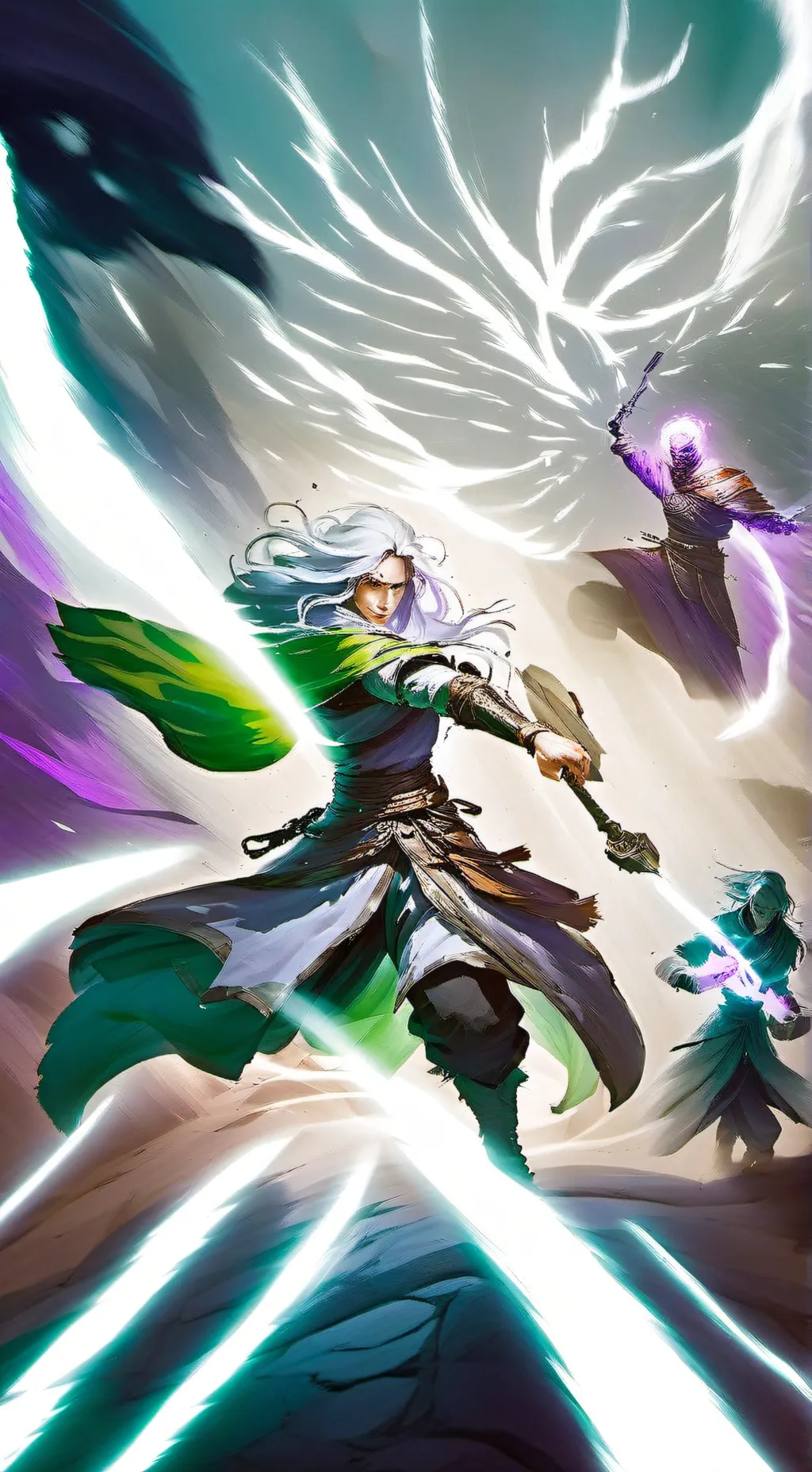 ai character: Halloween toon  background