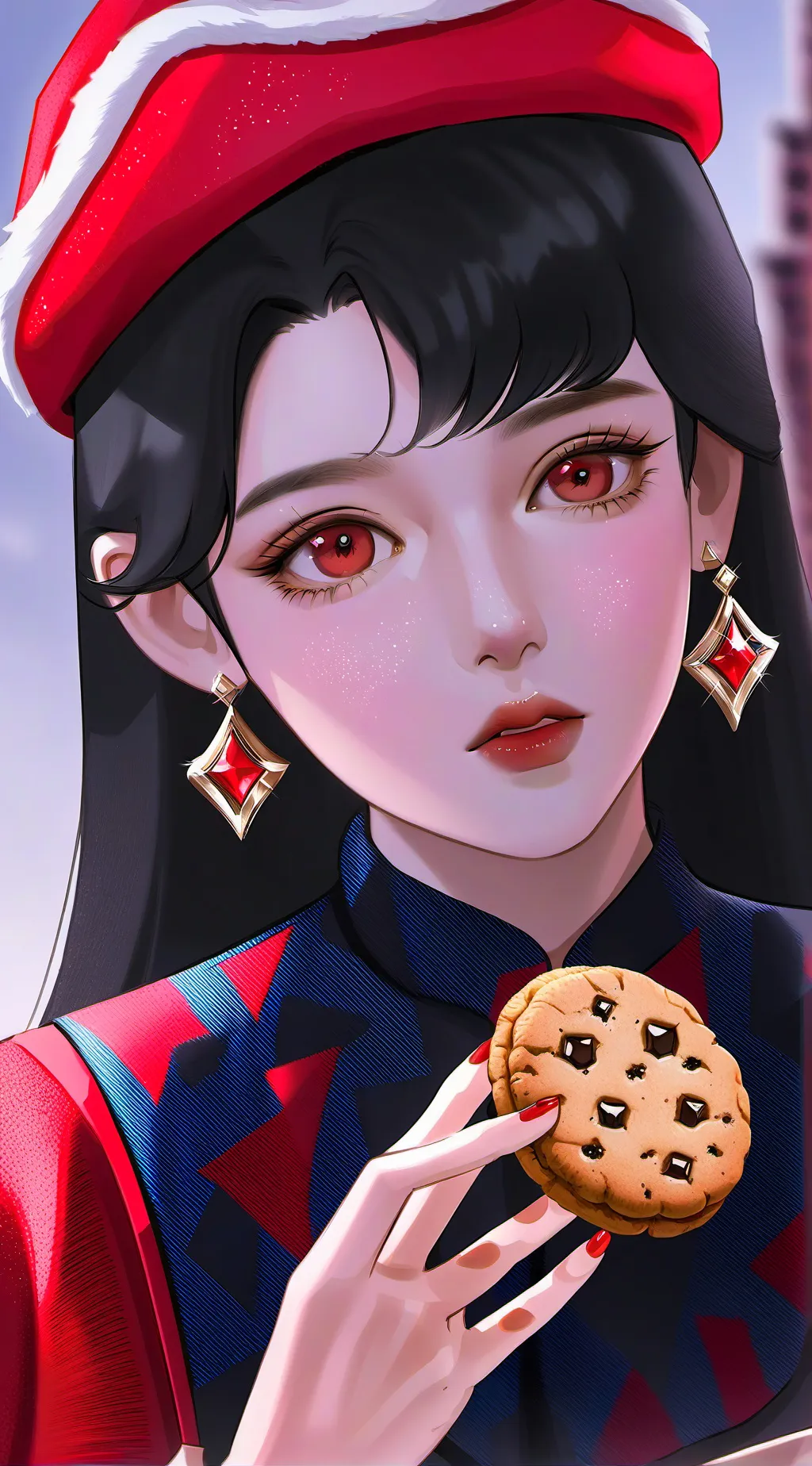 ai character: Luna background