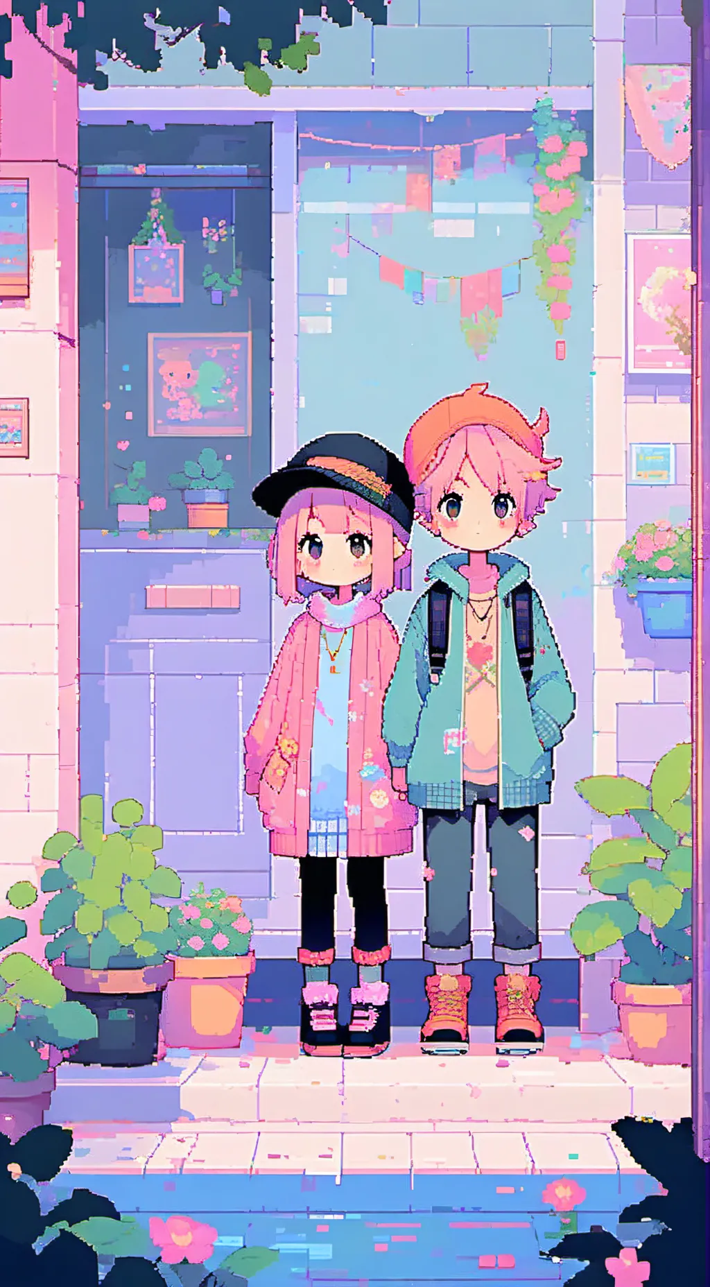 ai character: sprunki oc background