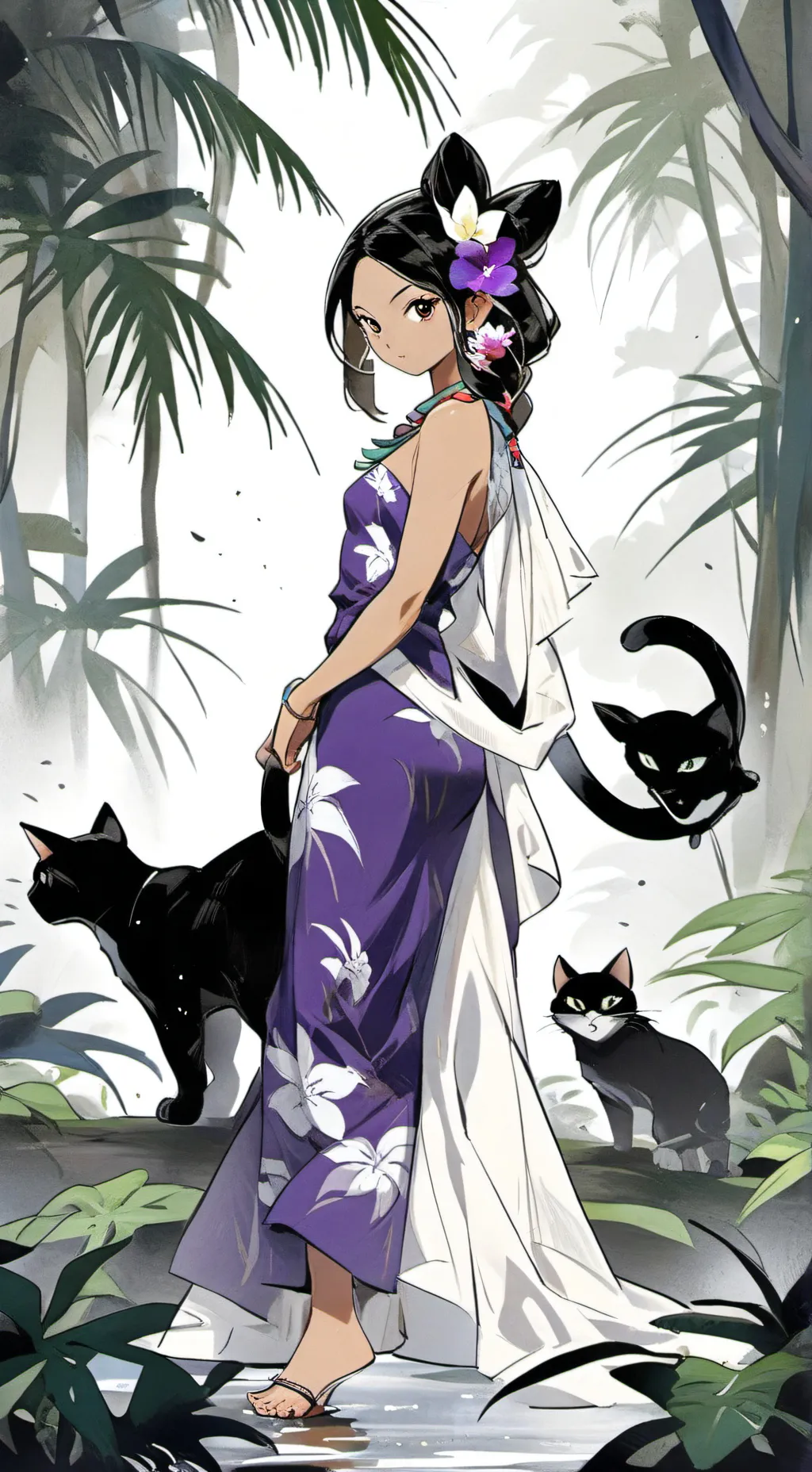 ai character: moonlight shippers background