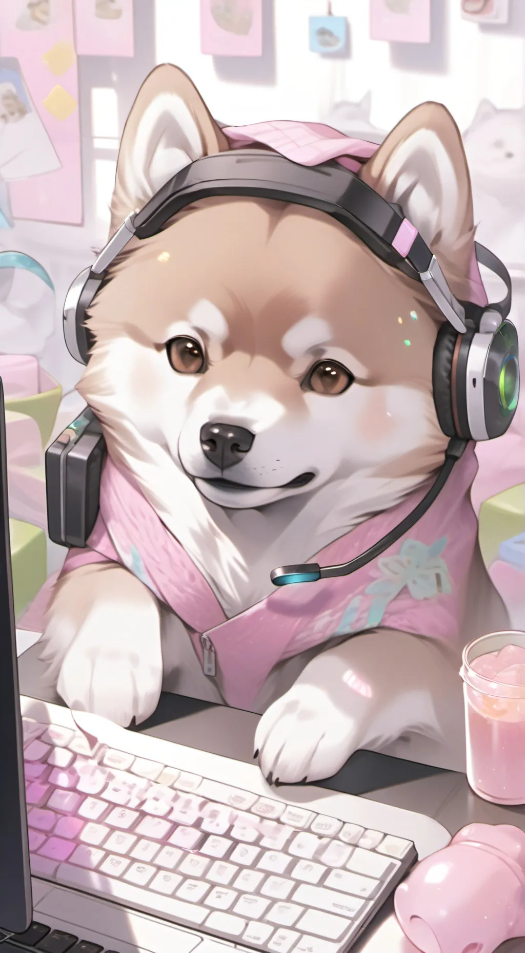 ai character: the scary evelator background