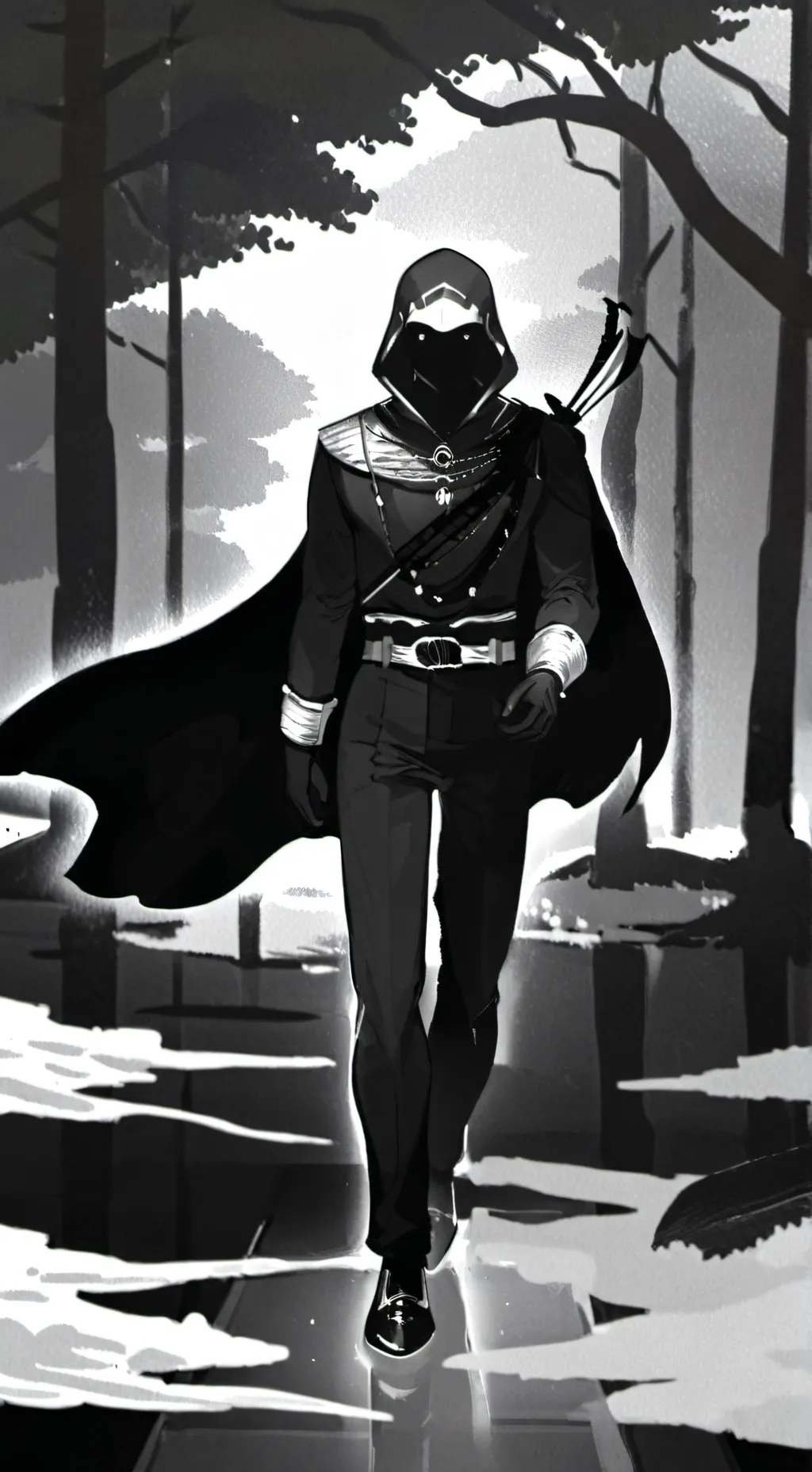 ai character: ash background