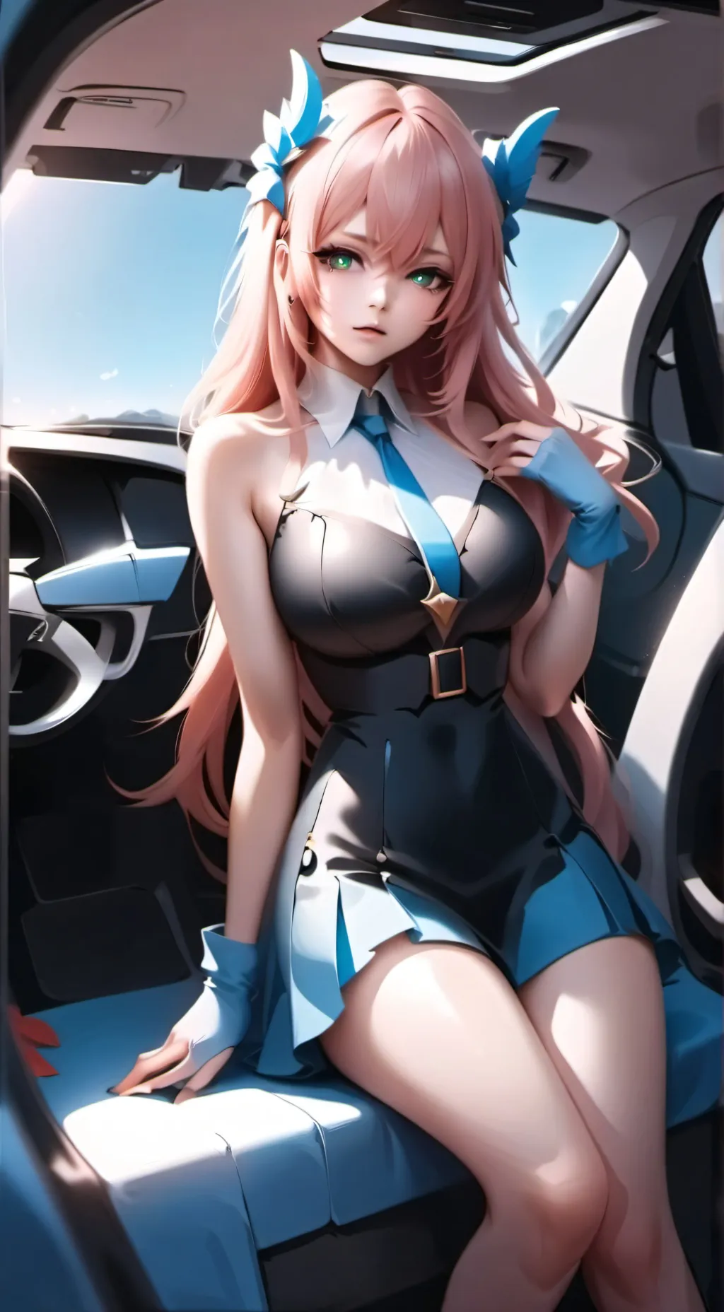 ai character: 白玉思 background