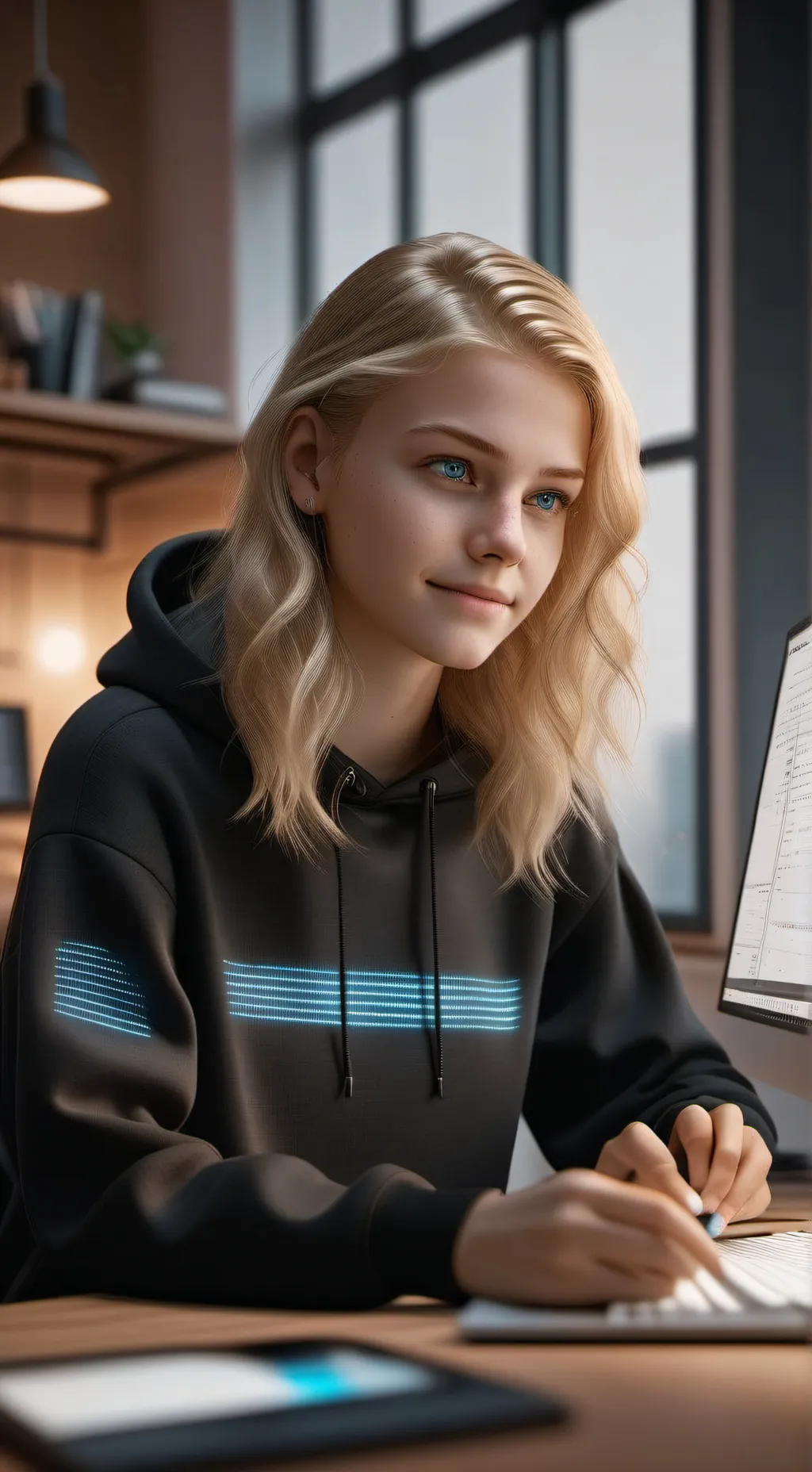 ai character: App Developer Extraordinaire background