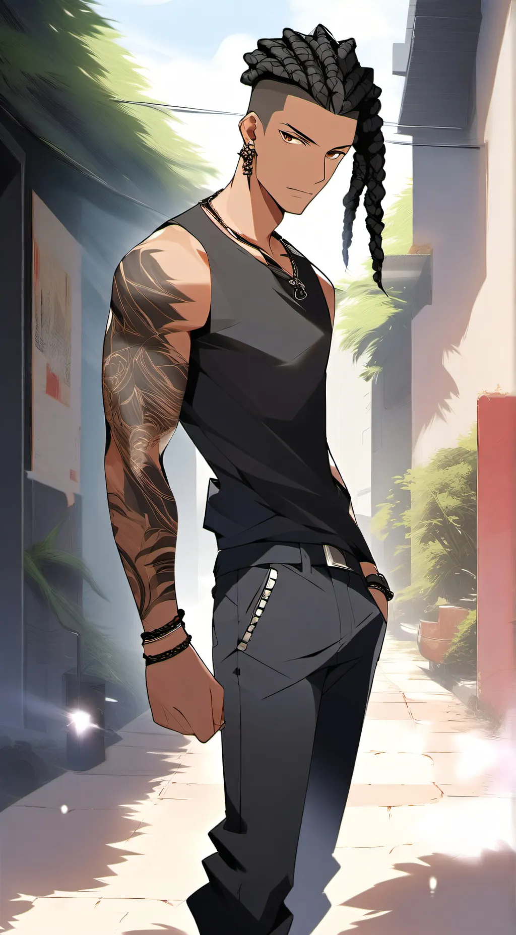 ai character: Lil Smoke background