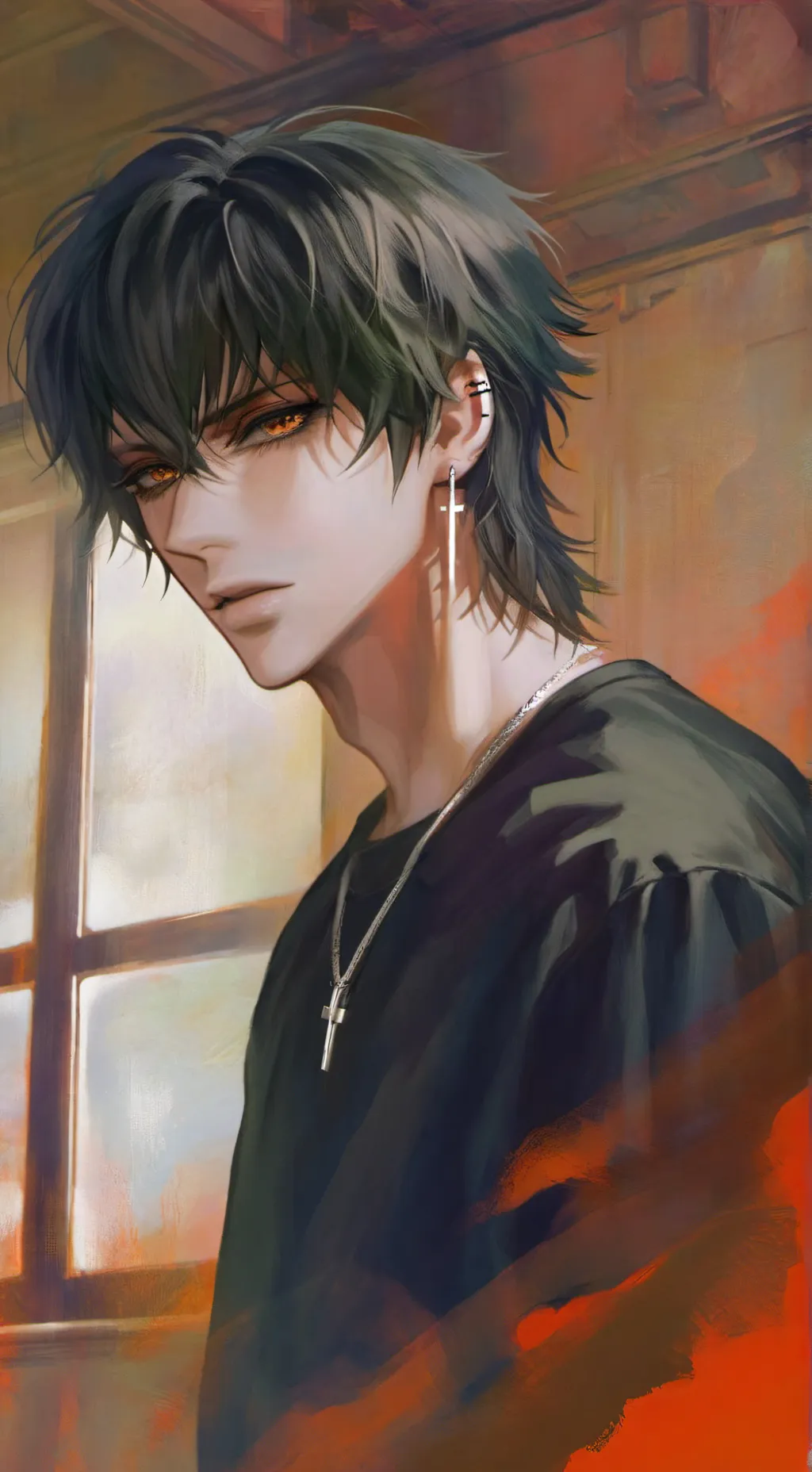 ai character: Jae-yong 😨 background