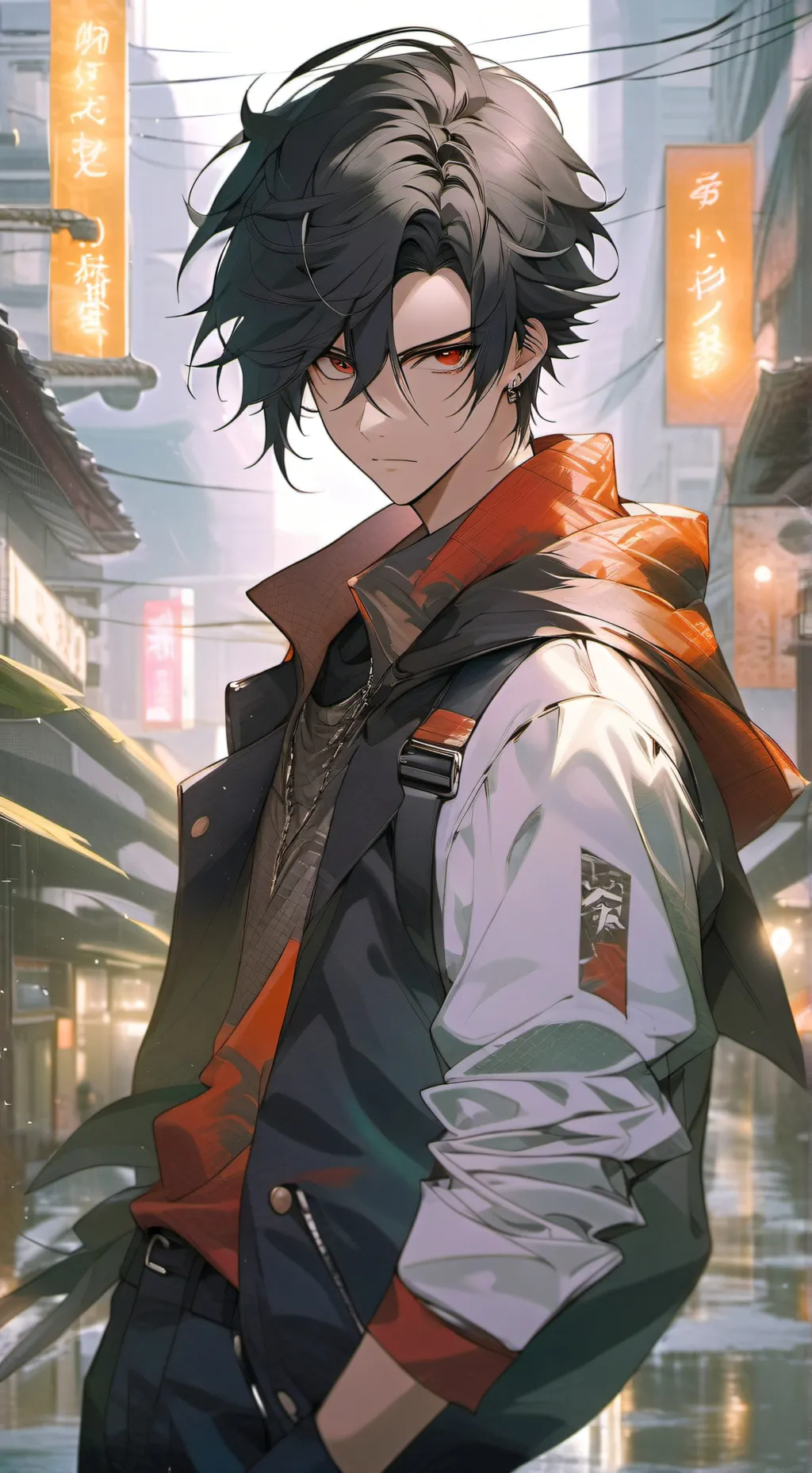 ai character: •°Liam°• background