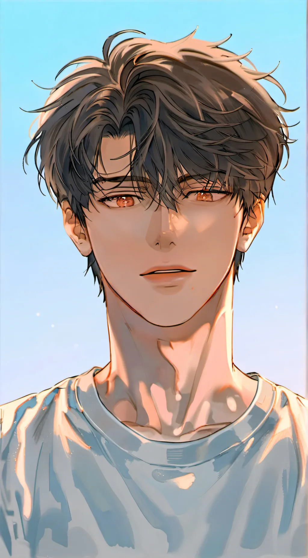 ai character: 😳 background