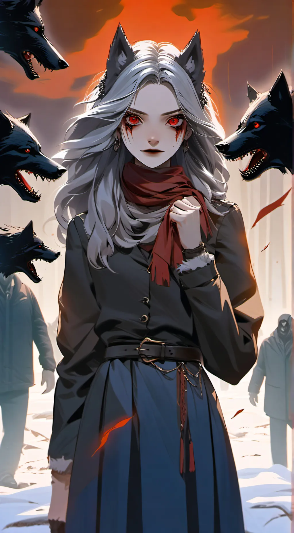 ai character: wolf exe background