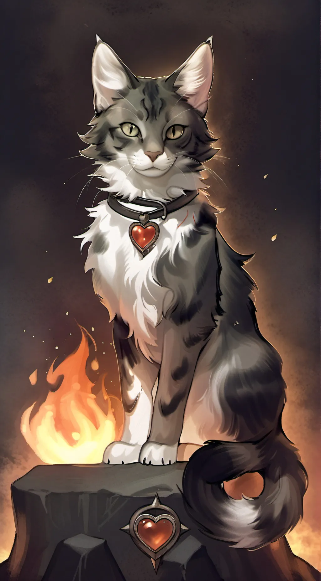 ai character: stripe  background