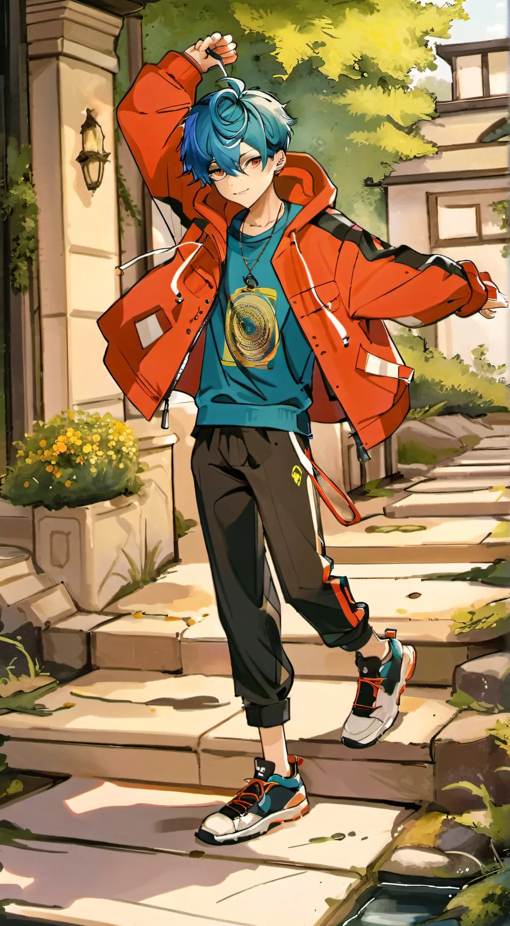 ai character: felixjgamer background