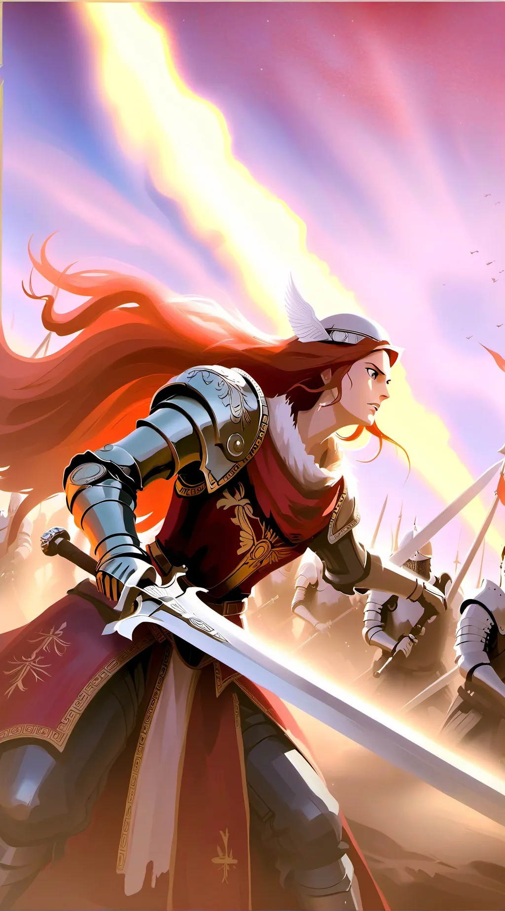 ai character: Commander Alyssa background