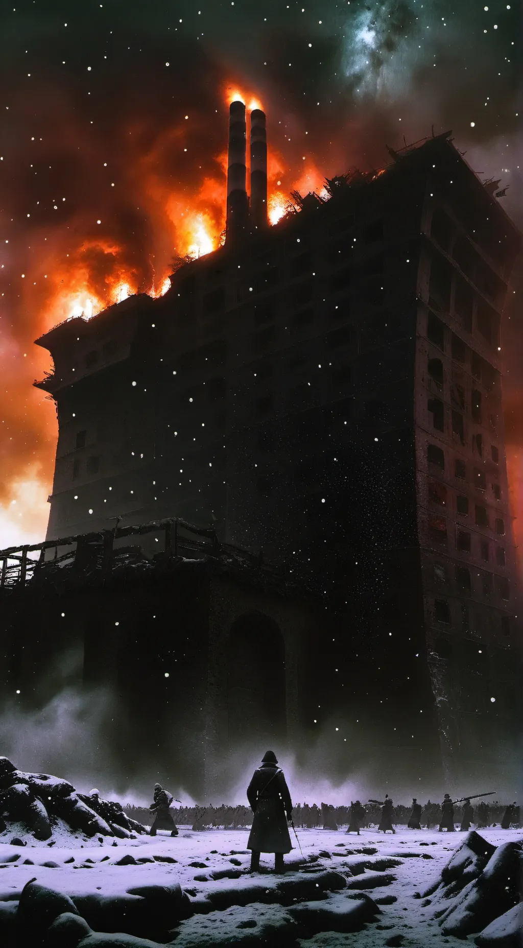 ai character: Stalingrad background