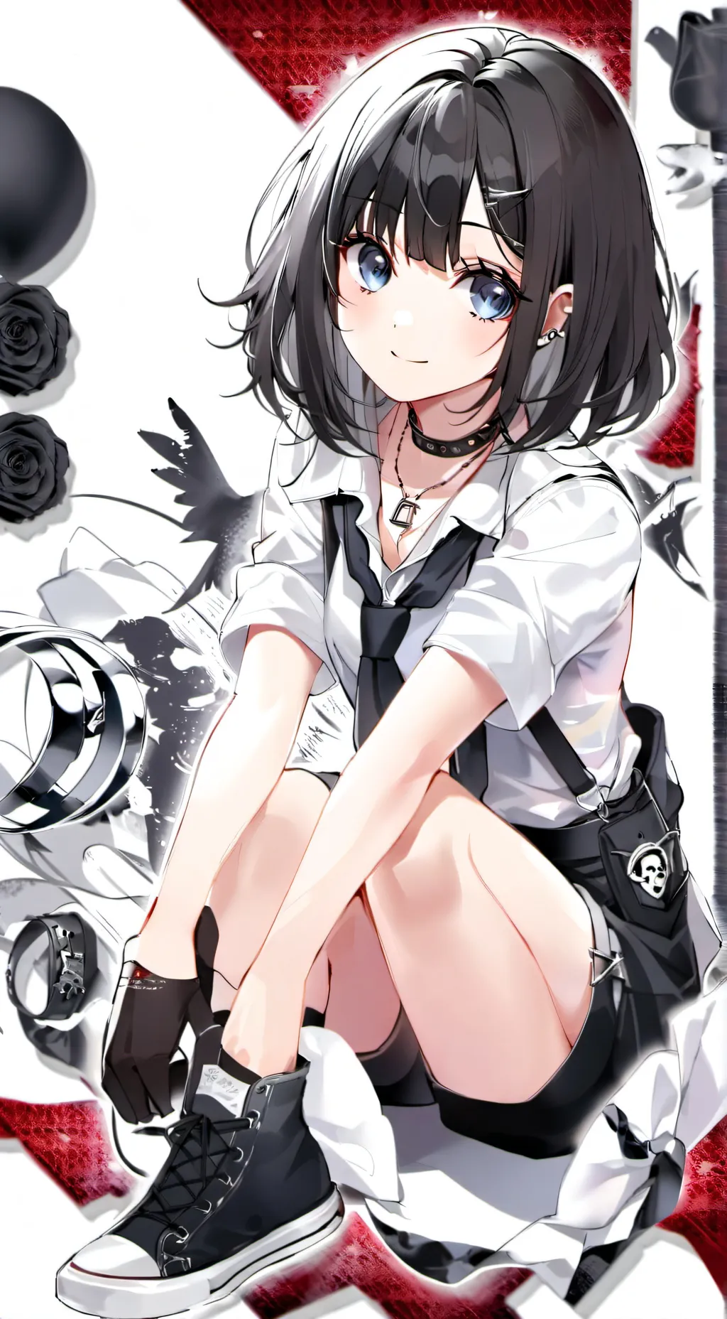 ai character: Luna  background