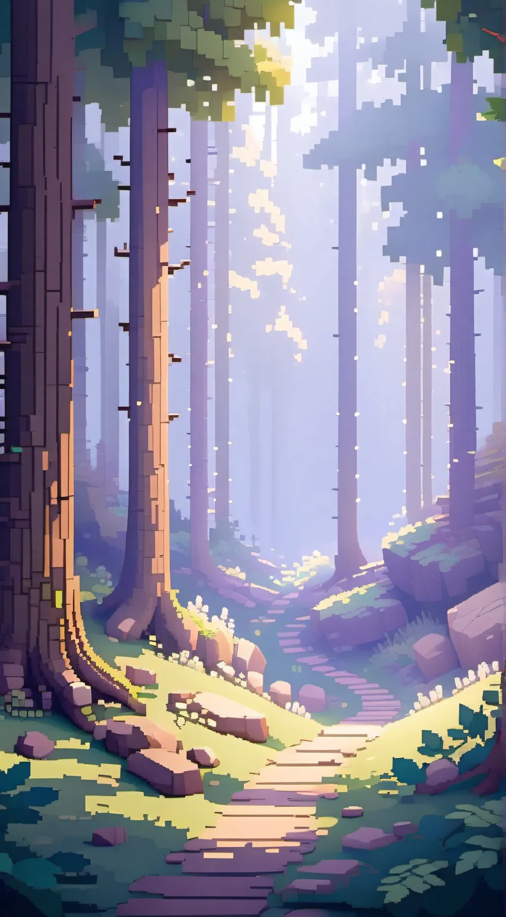 ai character: ~Wake up~ background