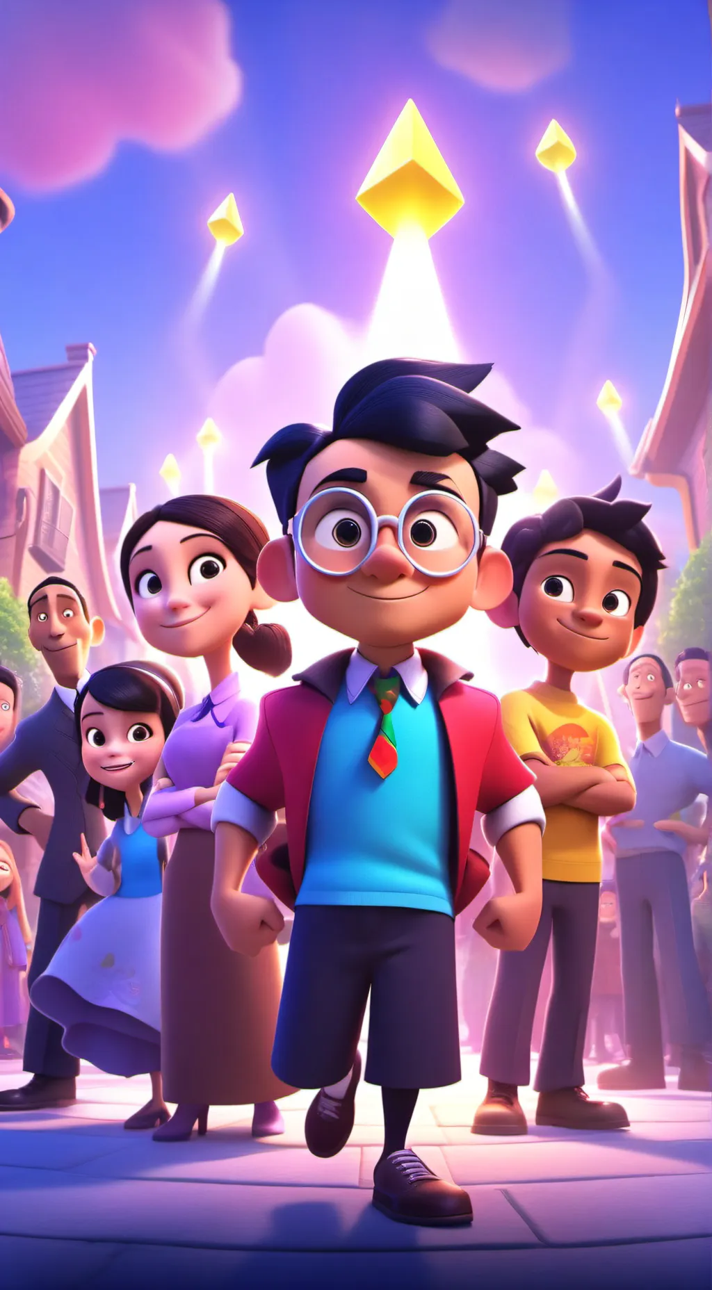 ai character: the magic family 2 background