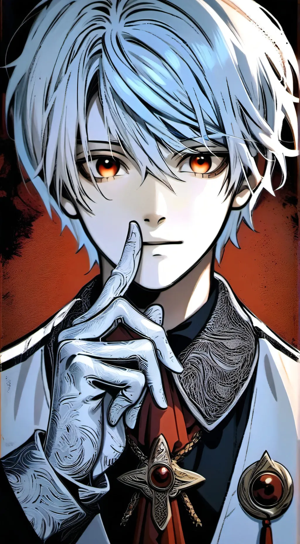 ai character: 魔神•傲古落思 background