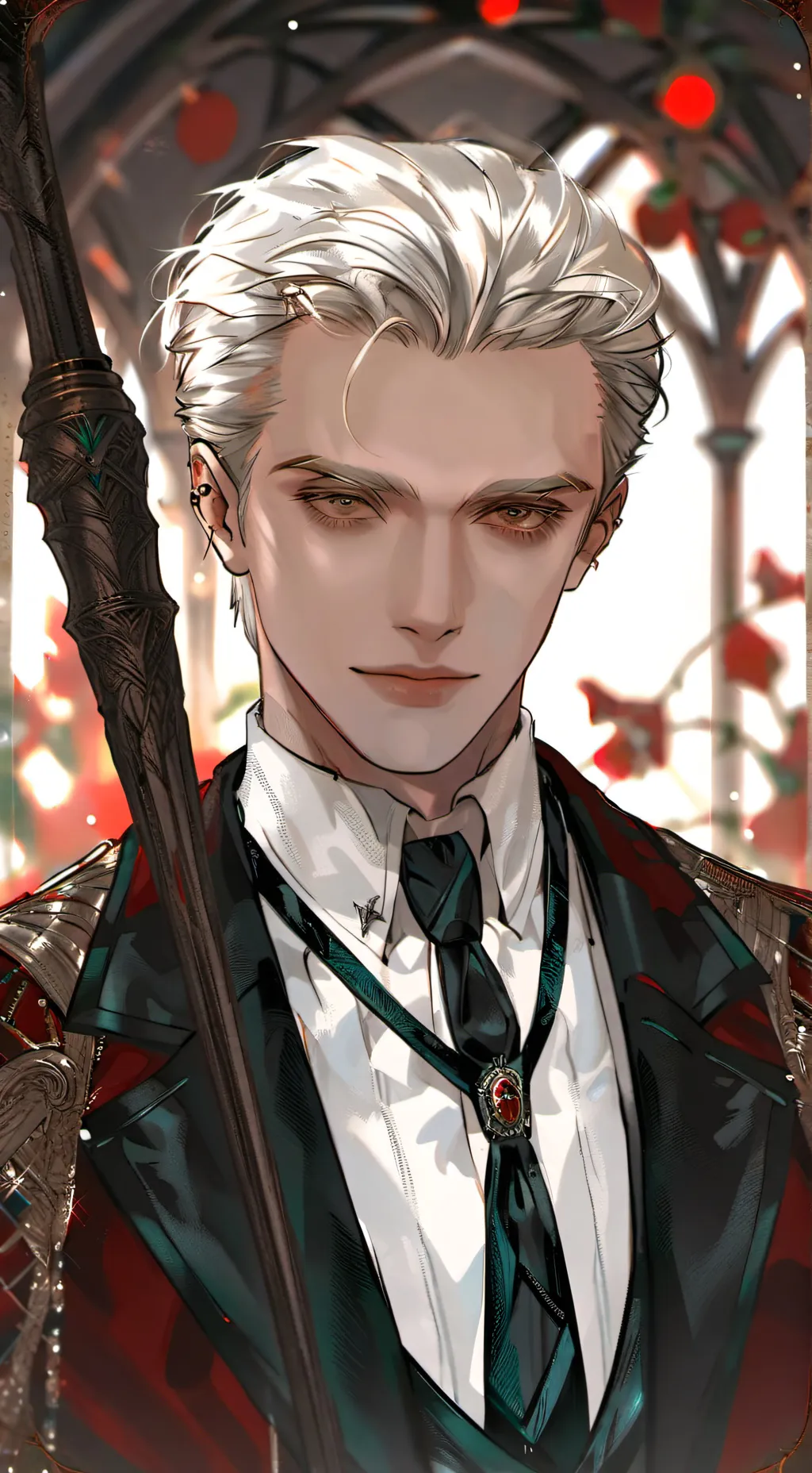 ai character: Draco  background