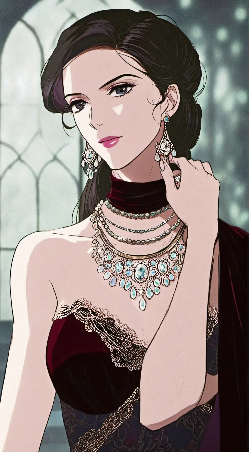 ai character: nanie background